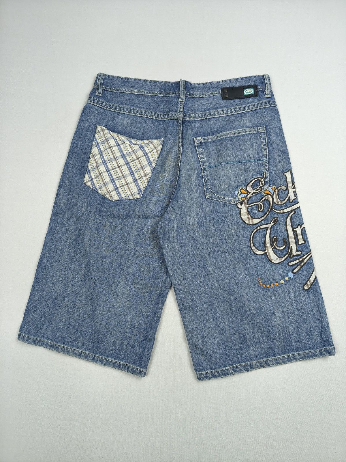 Ecko Unltd. Ecko Unltd baggy plaid pocket graphic y2k jorts (060) Size US 34 / EU 50 - 1 Thumbnail