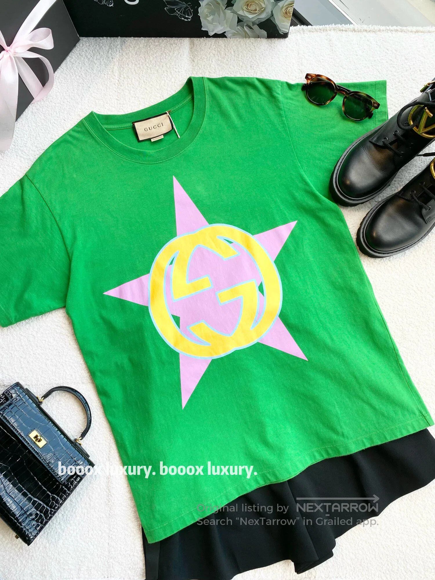 Gucci Guicci Double Glogo short sleeves| Size XS / US 0-2 / IT 36-38 - 1 Thumbnail