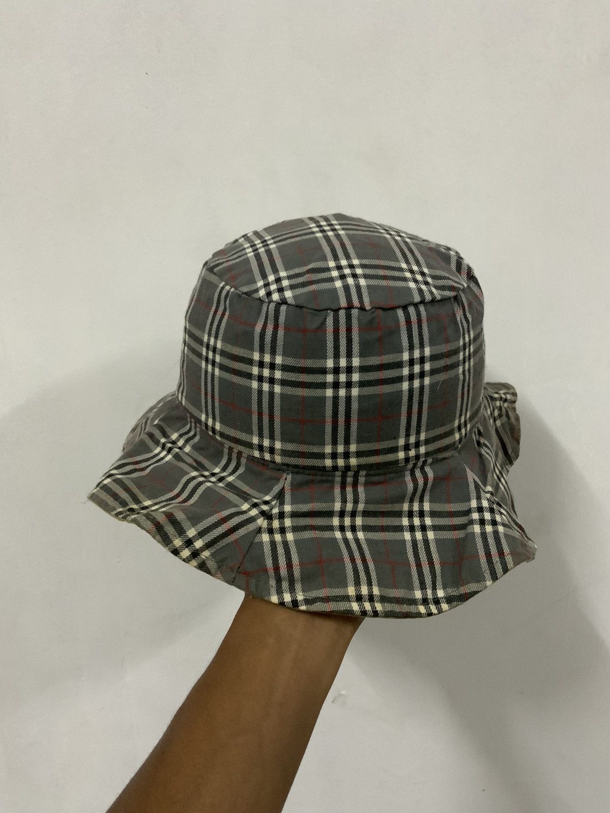 If Six Was Nine Reversible PlaidMulticolor inspired by Burberry’s Hat Size ONE SIZE - 5 Thumbnail