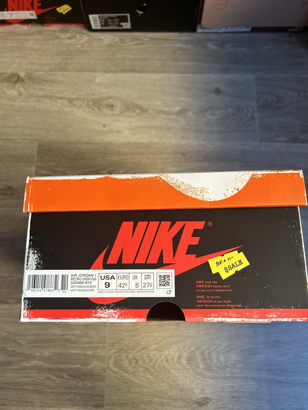 Jordan Brand Jordan 1 Chicago Lost and Found Size US 8.5 / EU 41-42 - 6 Thumbnail