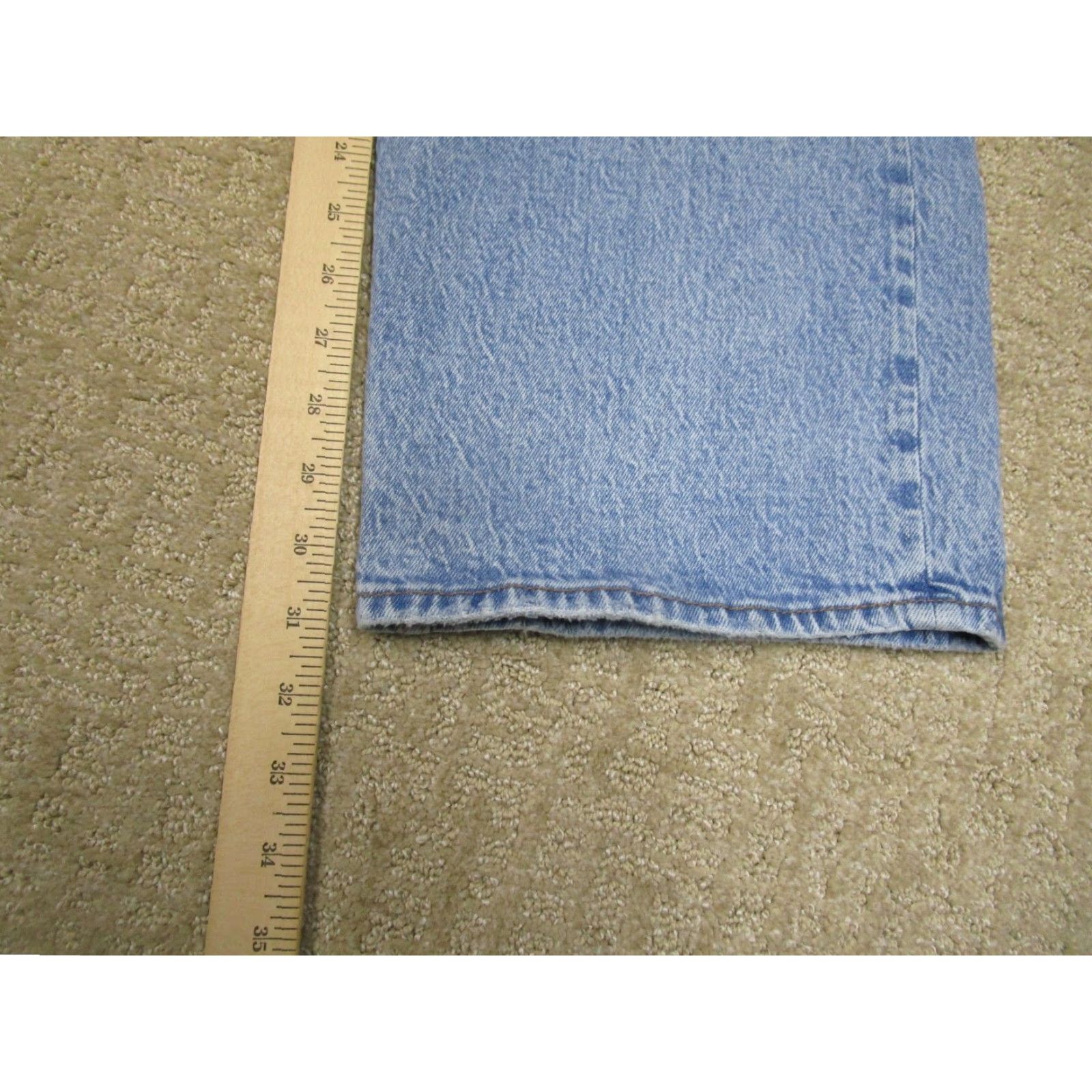 Abercrombie & Fitch Abercrombie & Fitch Jeans Women 29 Blue High Rise Wide Leg Pants Baggy Curvy 90s Jeans Womens Size 29 Blue Wide-Leg Retro Preppy Size 29" - 7 Thumbnail