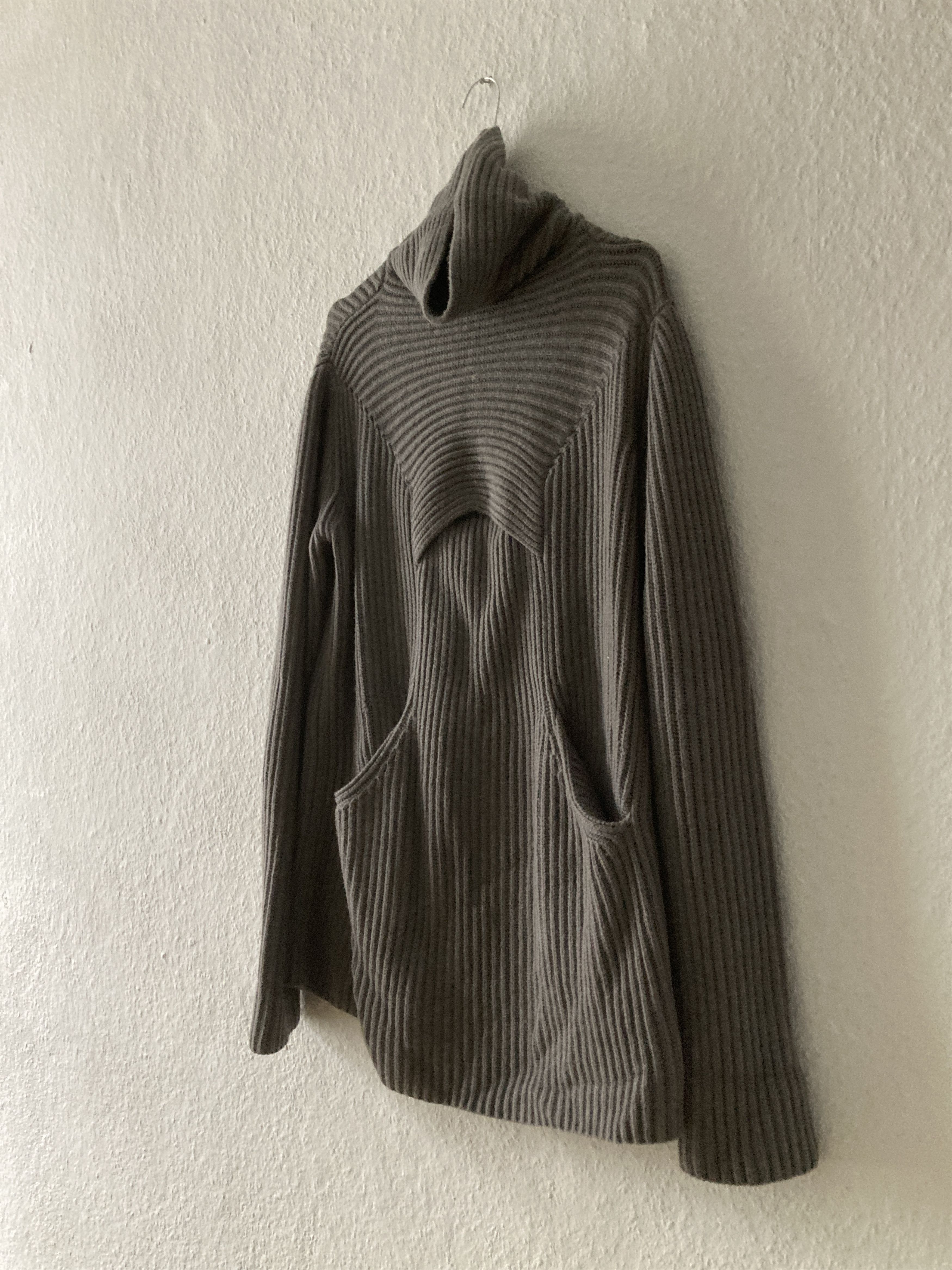 Rick Owens F/W 10 "GLEAM" Runway Alpaca Kangaroo Pouch Rollneck M Size US M / EU 48-50 / 2 - 3 Thumbnail