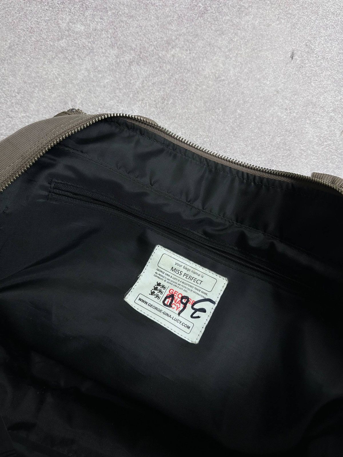 Japanese Brand Vintage 90s GGL George Gina & Lucy Miss Perfect Bag Os Size ONE SIZE - 5 Thumbnail