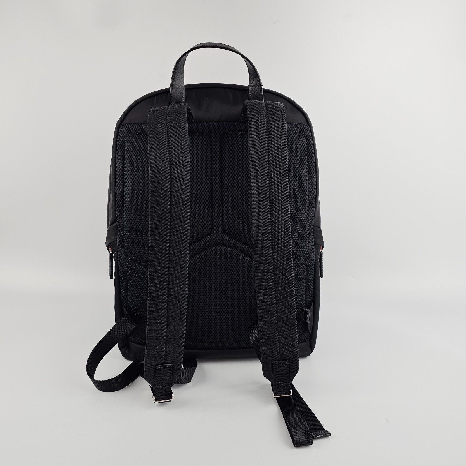 Prada PRADA Black Re-Nylon And Saffiano Leather Backpack New And A Size ONE SIZE - 8 Thumbnail
