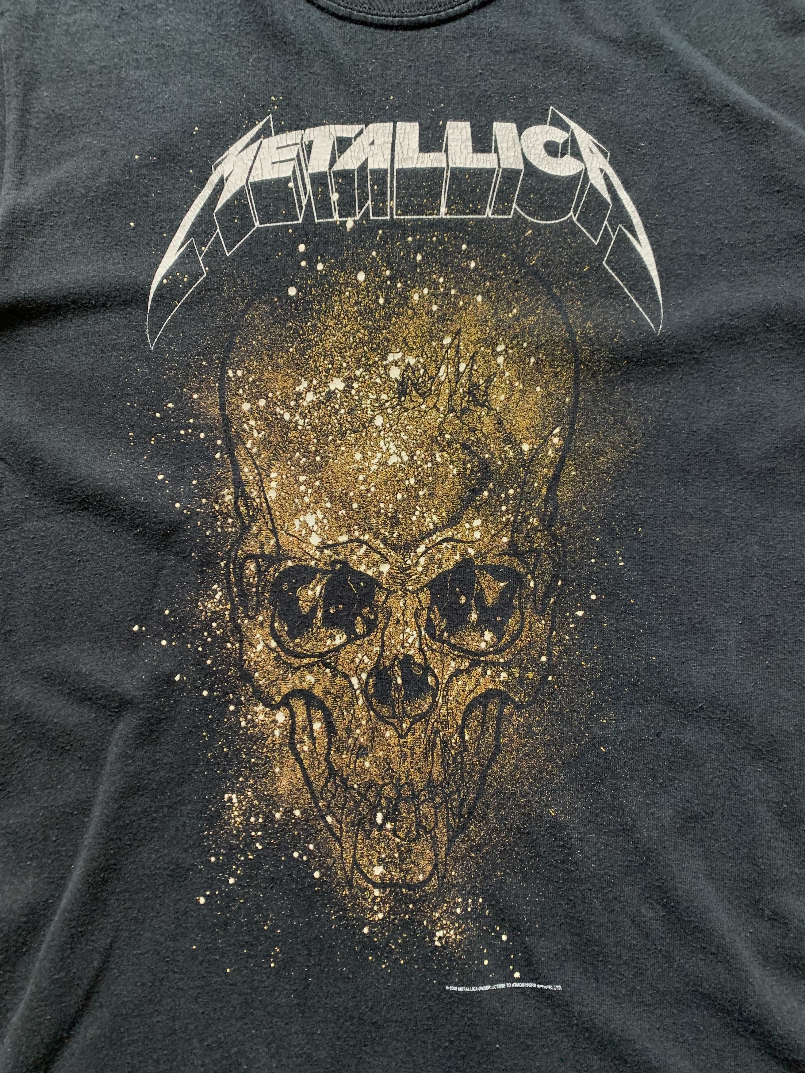 Band Tees Metallica 2008 Gildan Tee Vintage Big Logo Size US S / EU 44-46 / 1 - 3 Thumbnail