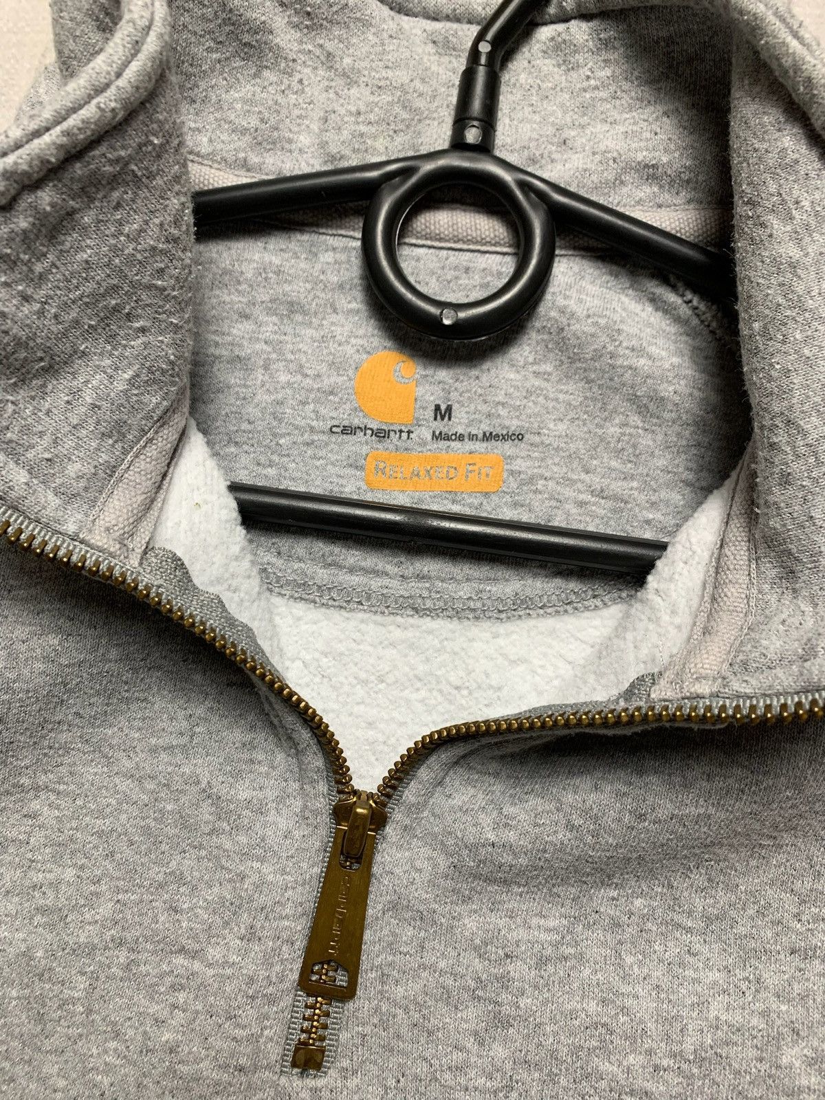 Carhartt Wip Vintage Carhartt Wip zip 1/3 sweatshirt size M logo Size US M / EU 48-50 / 2 - 3 Thumbnail