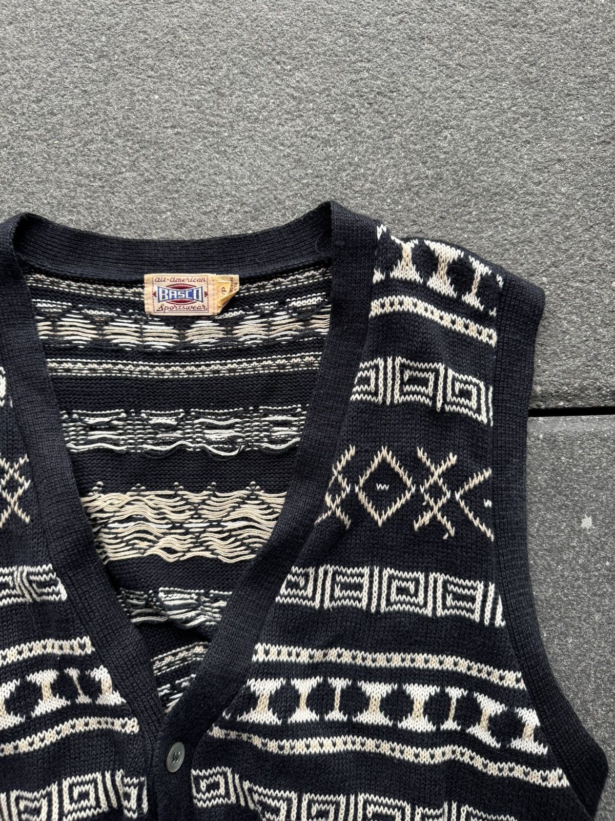 Basco × Vintage VINTAGE KNIT Size US XL / EU 56 / 4 - 3 Thumbnail