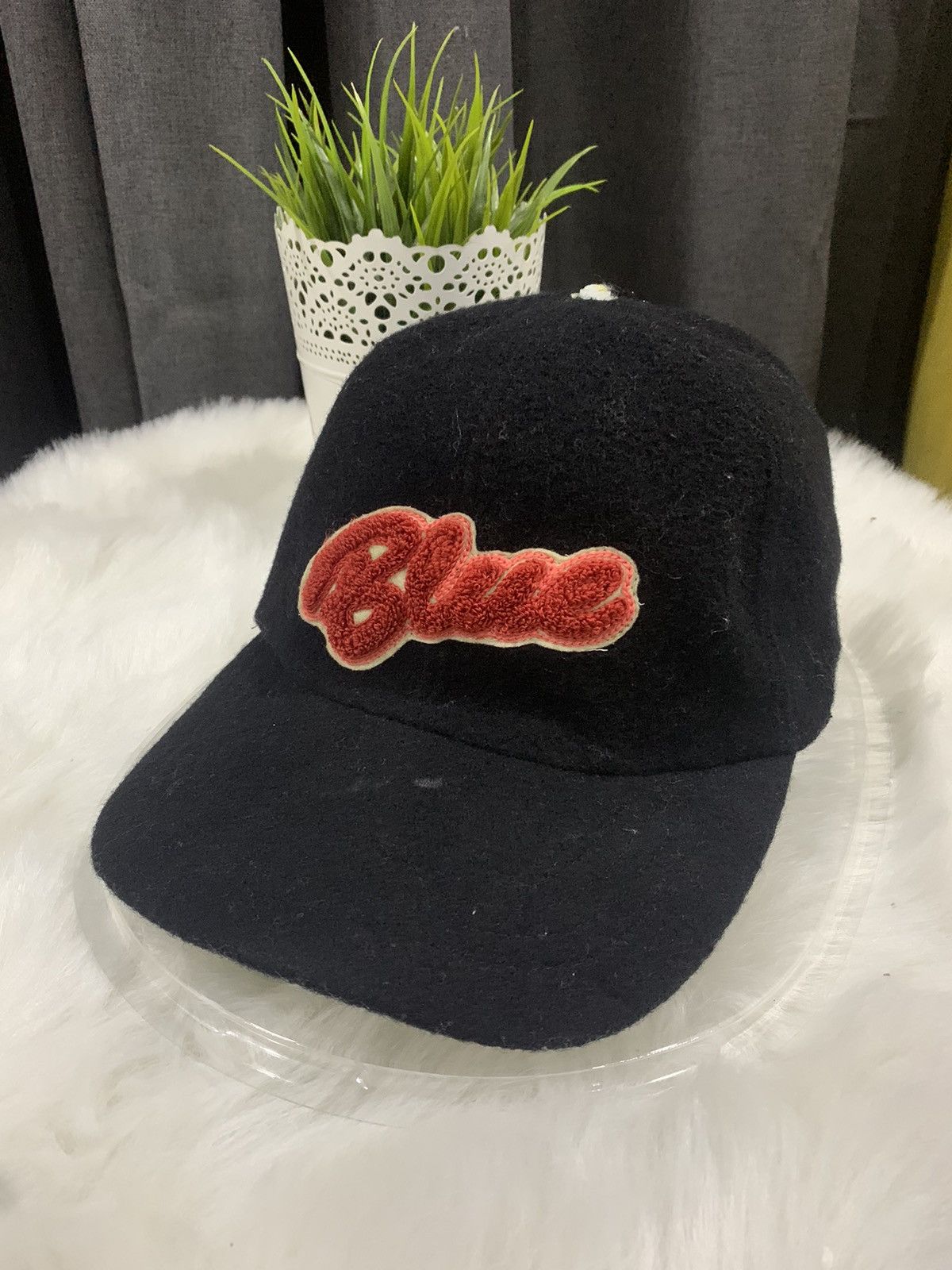 Burberry × Vintage VINTAGE!! Cap Wool BURBERRY Size ONE SIZE - 1 Thumbnail