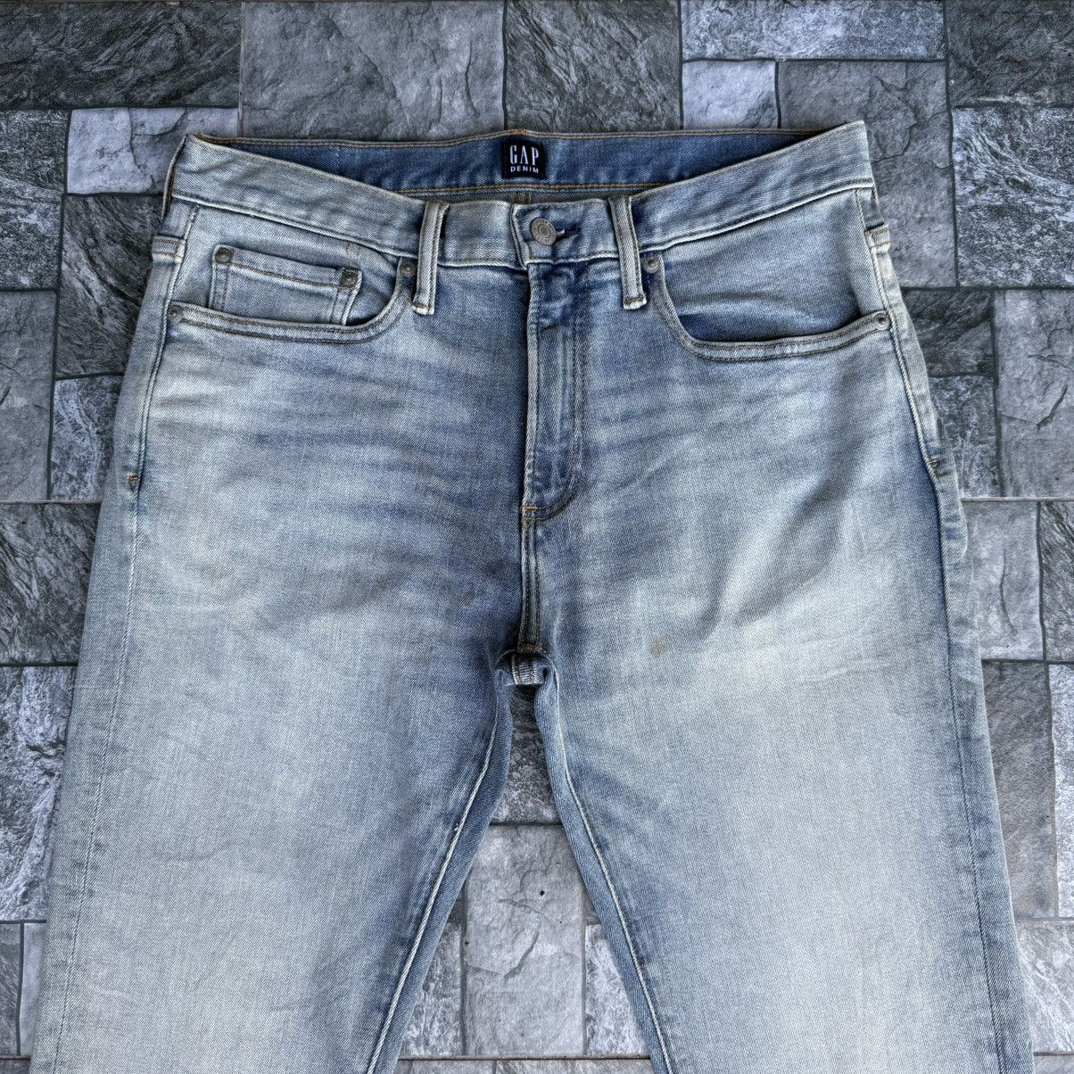 Gap Vintage Gap Slim fit Faded Mud wash Denim Jean Pants Size US 31 - 2 Thumbnail