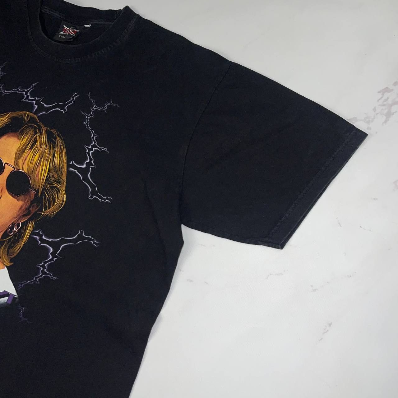 Vintage Vintage X Bon Jovi top of the rock 90s Black Tee Sz XXL Size US XXL / EU 58 / 5 - 5 Thumbnail
