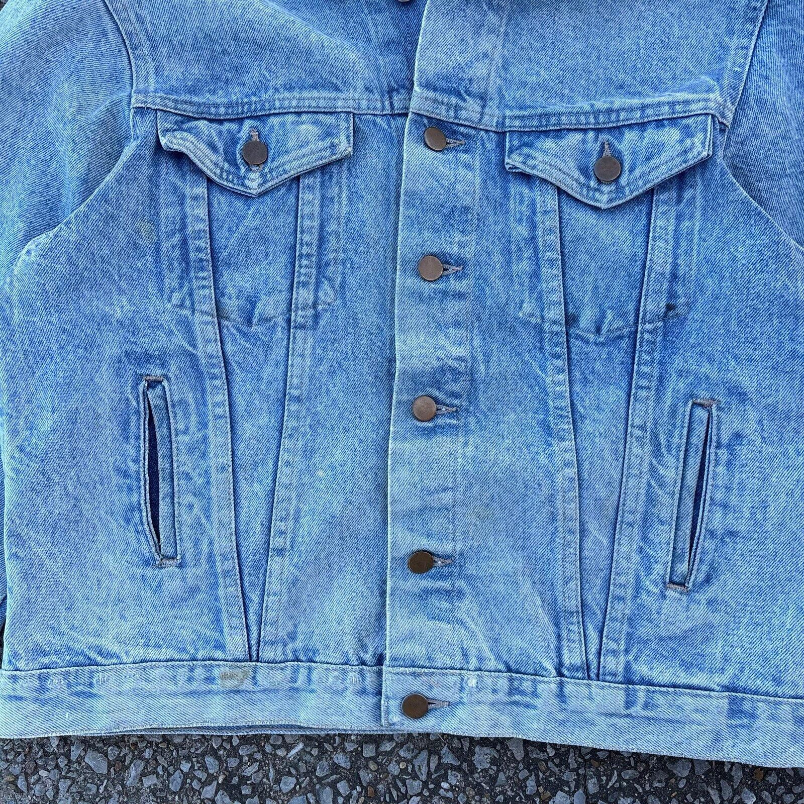 Levi's Vintage 90s light blue Jean denim jacket Size US L / EU 52-54 / 3 - 6 Thumbnail