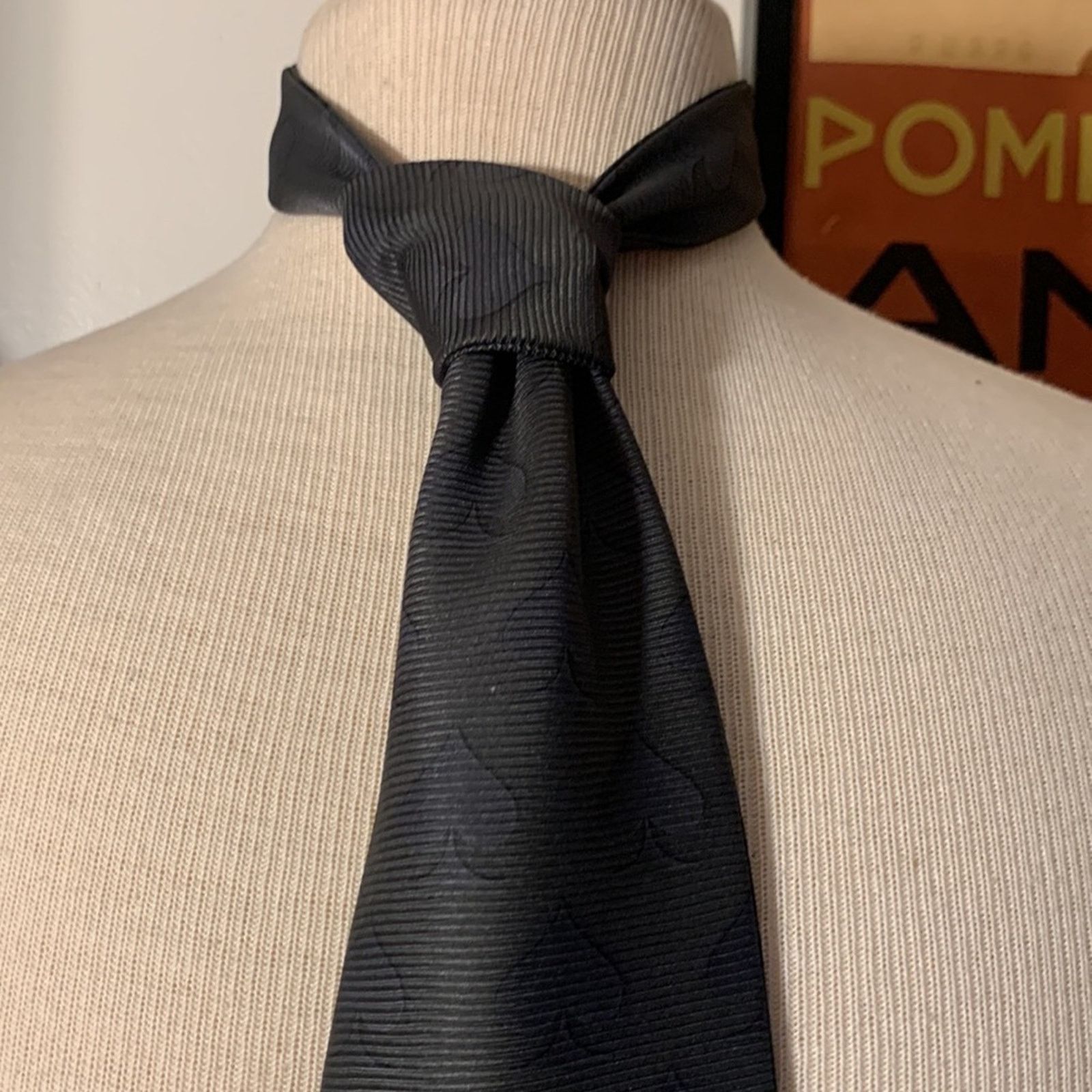 Vintage Ace of spades poker betting gambler necktie Size ONE SIZE - 2 Thumbnail