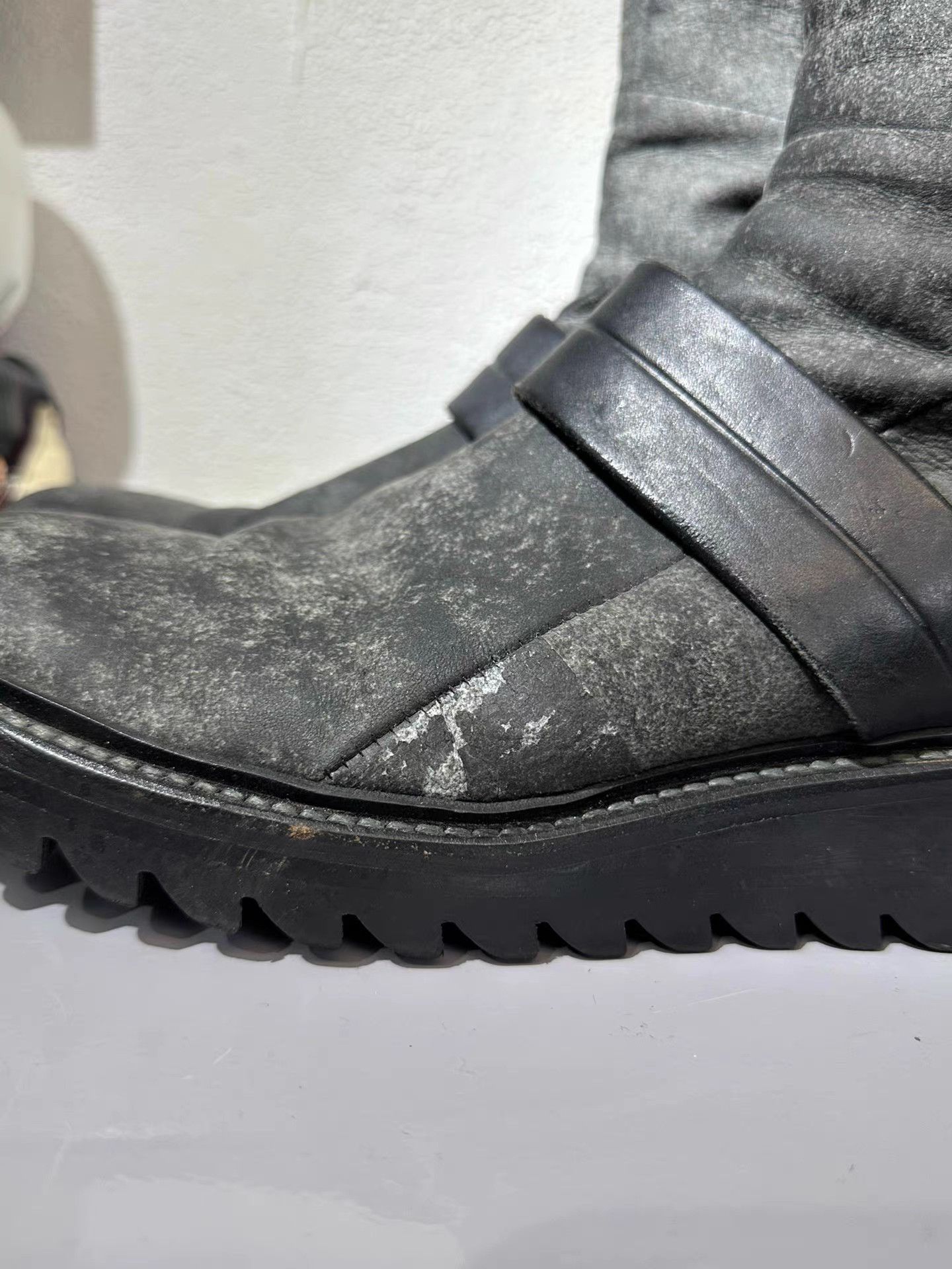 Julius Julius 7 Suede High-Top Engineer Boots K20 Size US 8 / EU 41 - 5 Thumbnail