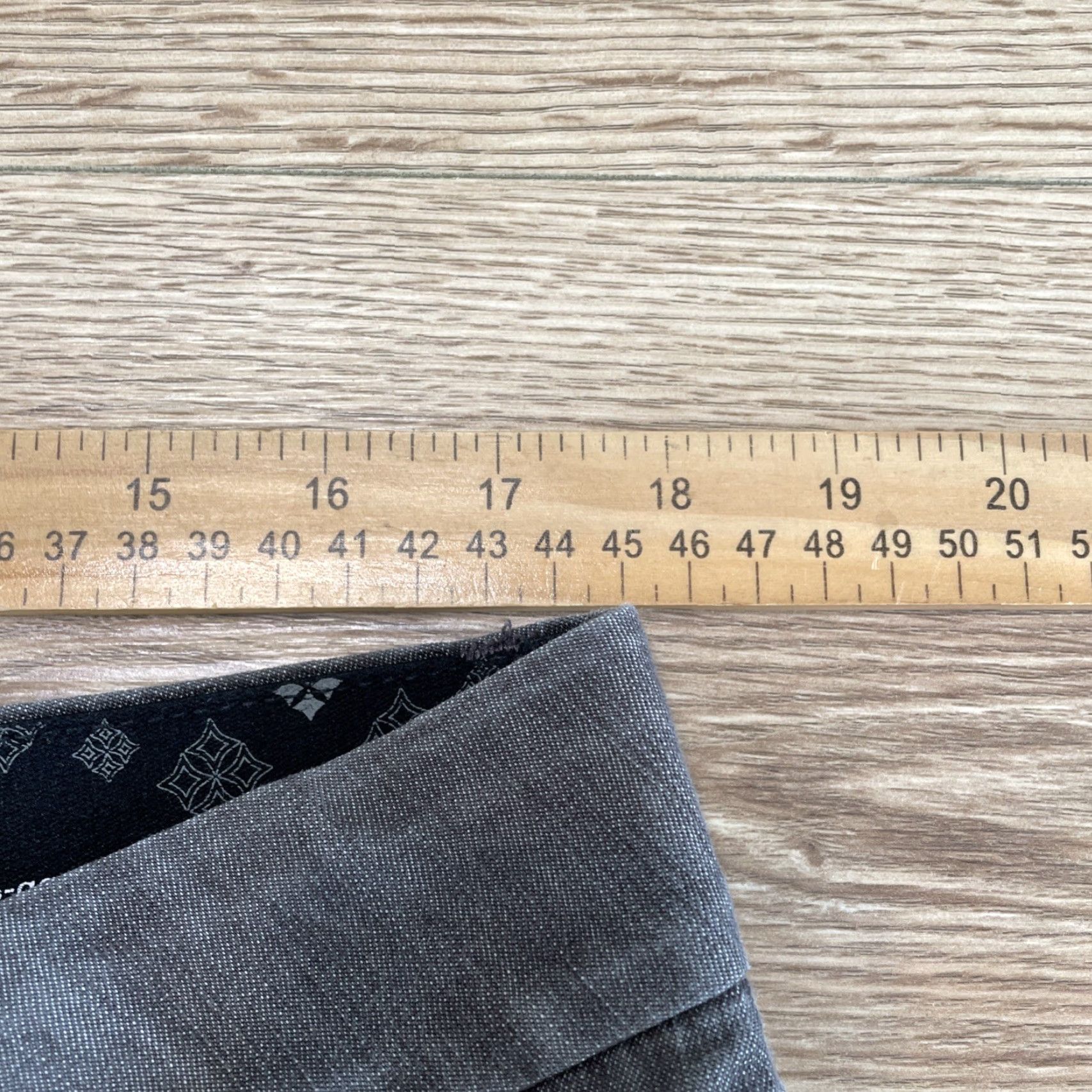 Gap Gap Gray Jeans 16M Womens Regular Straight Leg Mid Rise Dress Pants - 30in Inseam Size 38" / US 16 / IT 52 - 4 Thumbnail
