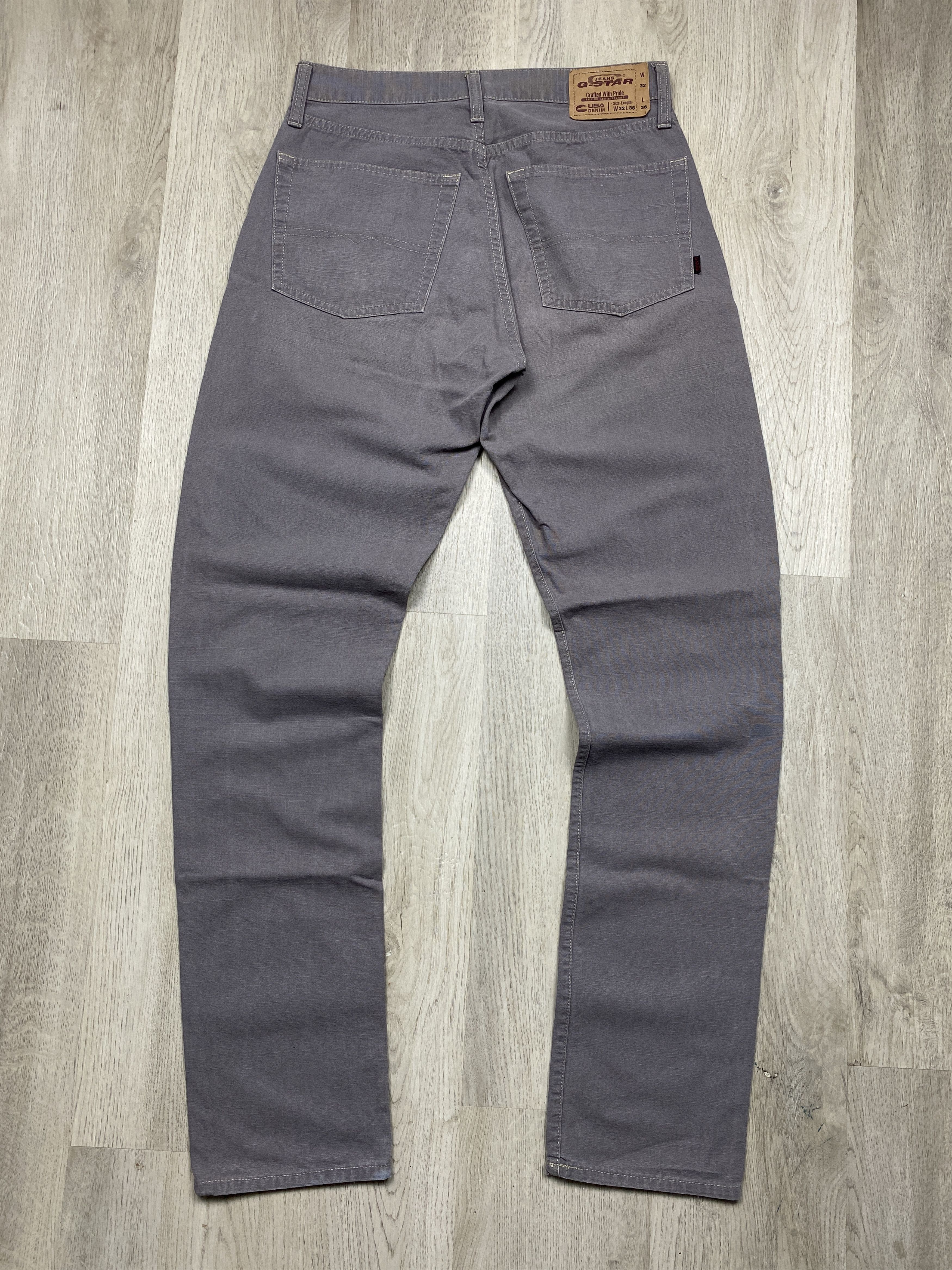 G-Star G Star Raw Vintage Mens Ronic Denim Pants Jeans Size US 32 / EU 48 - 5 Thumbnail