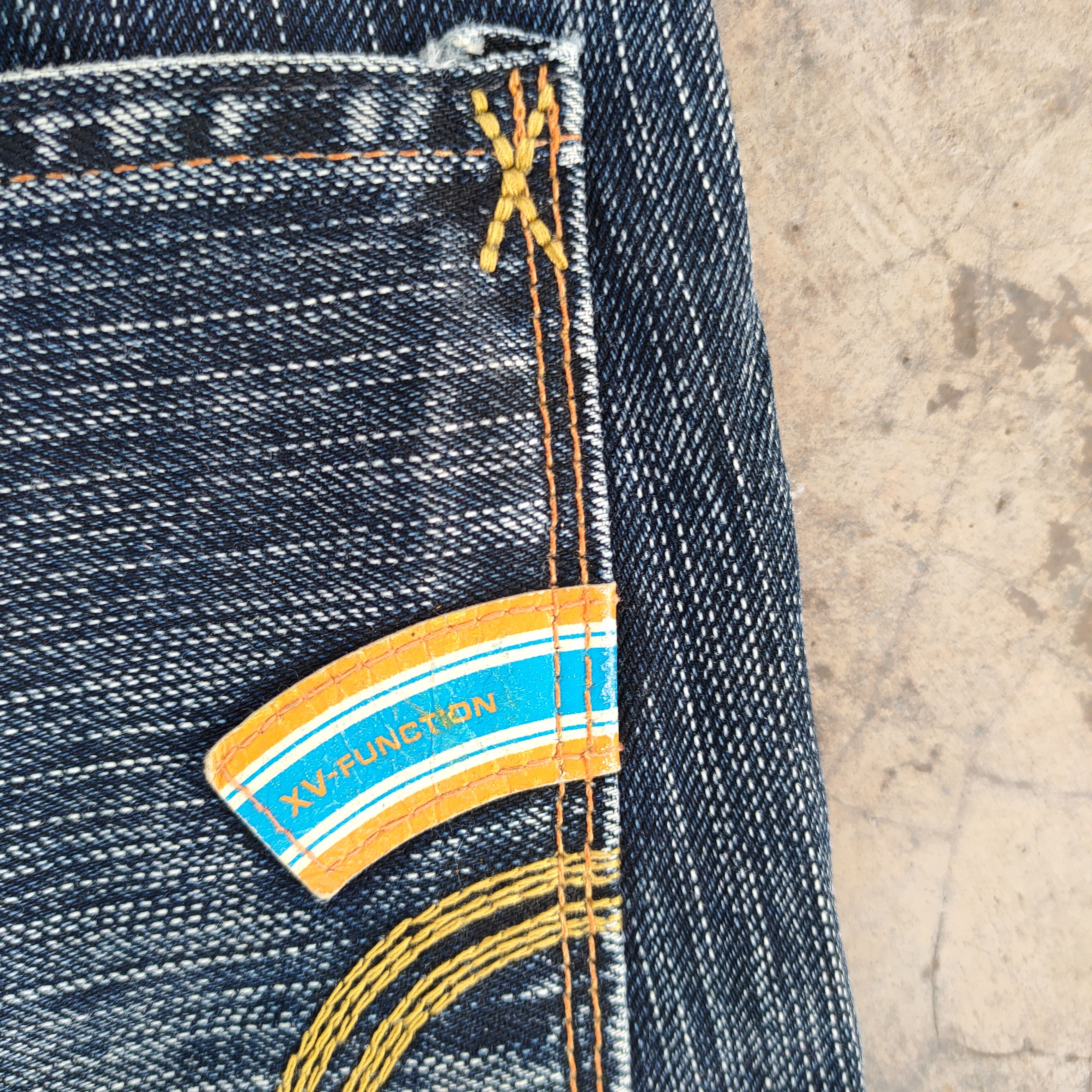 Edwin Edwin Twist leg vintage faded ripped jeans denim pants Size US 35 - 13 Thumbnail