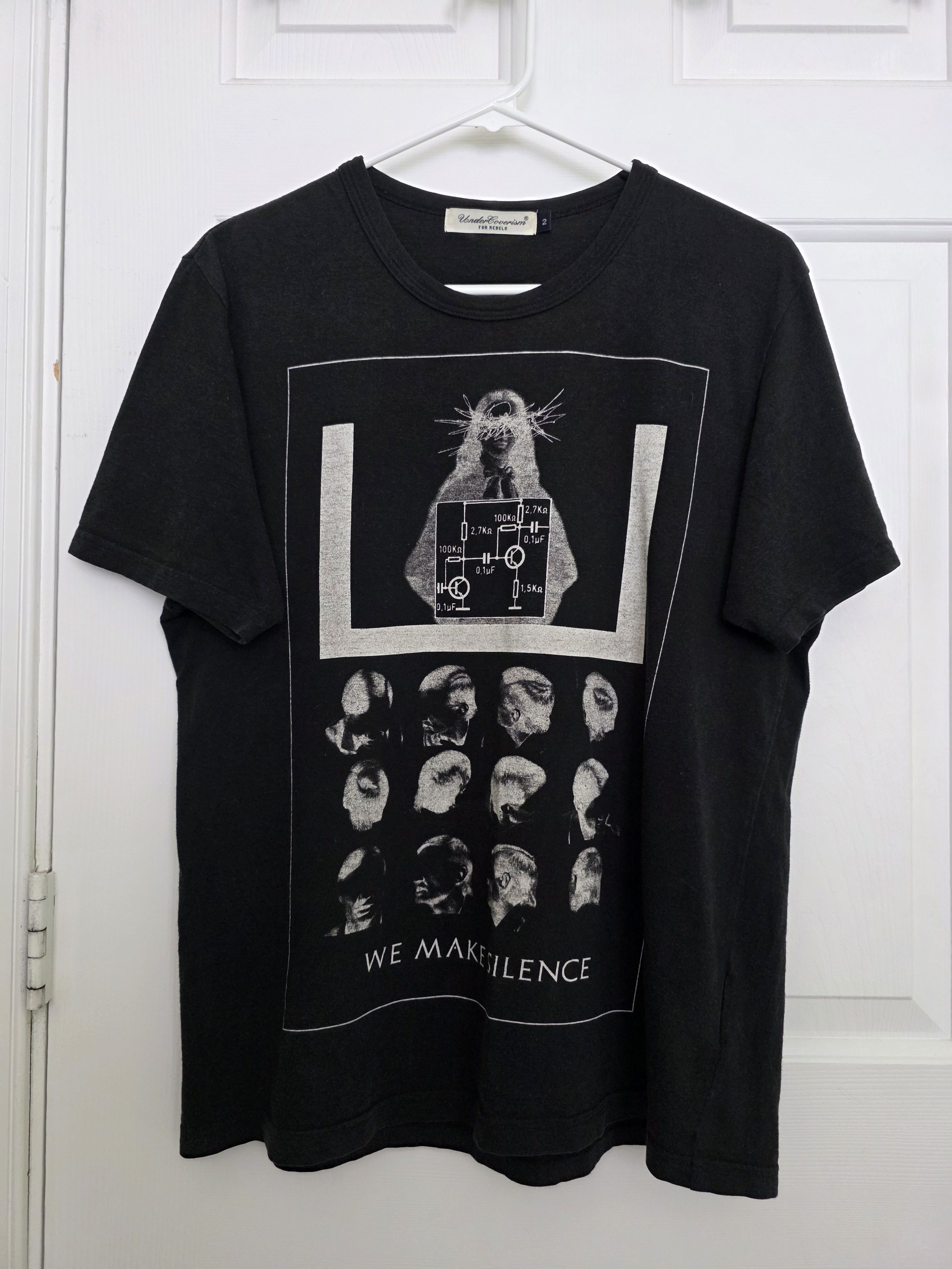 Undercover Undercoverism SS10 We Make Silence Shirt Sz 2 Size US M / EU 48-50 / 2 - 1 Thumbnail