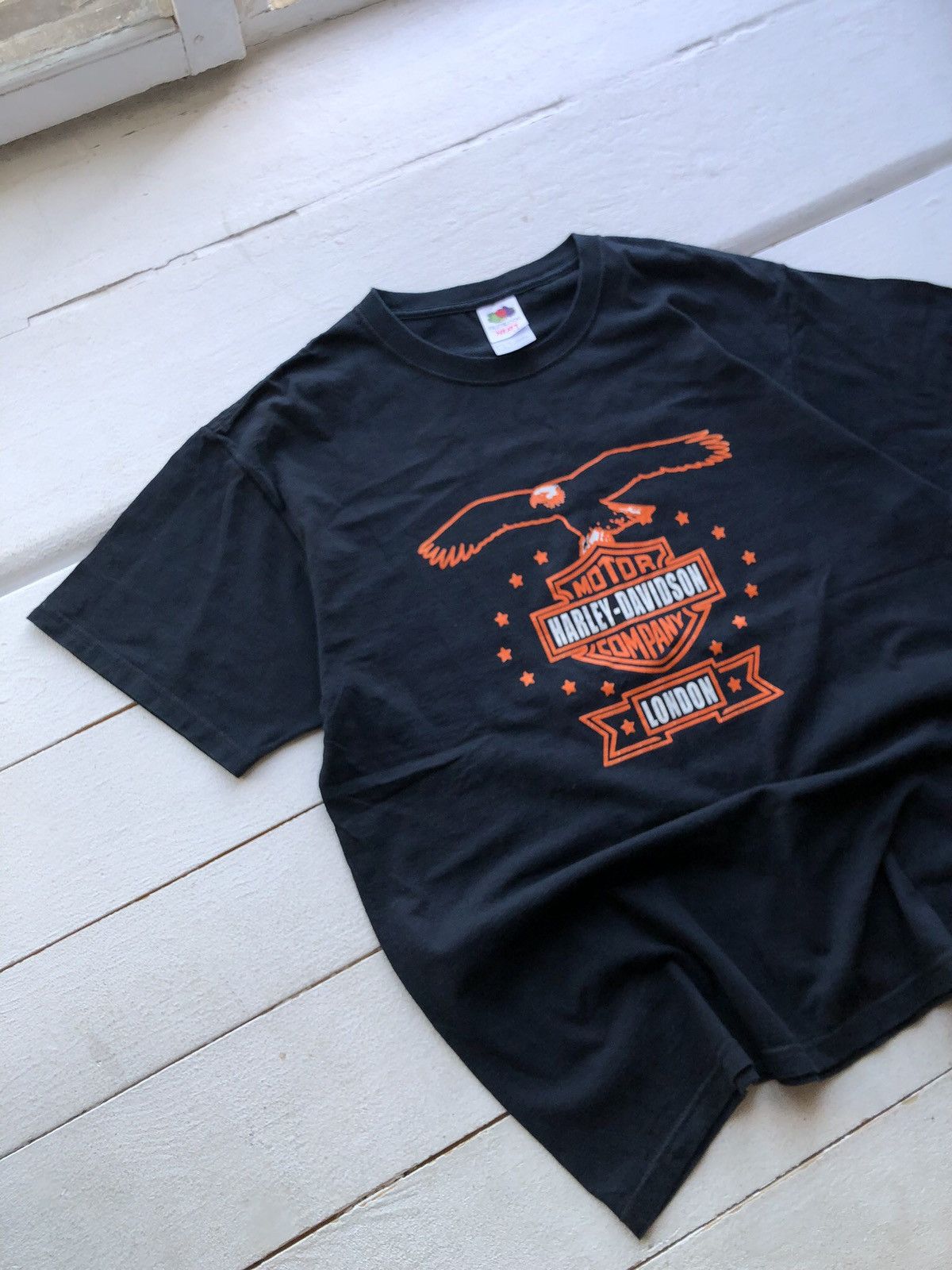Harley Davidson Harley-Davidson Vintage Bikes Big Logo London City Size US L / EU 52-54 / 3 - 1 Thumbnail