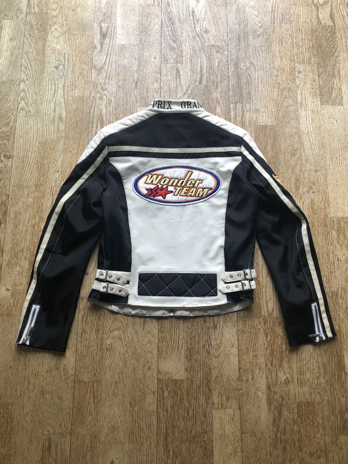 Other RARE FEILIDA MOTORCYCLES VINTAGE LEATHER QUALITY BIKE JACKET Size US S / EU 44-46 / 1 - 2 Thumbnail