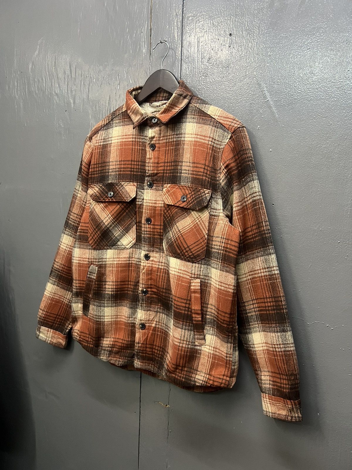 Japanese Brand × Zara Zara Plaid Tartan Jacket Size US M / EU 48-50 / 2 - 2 Thumbnail