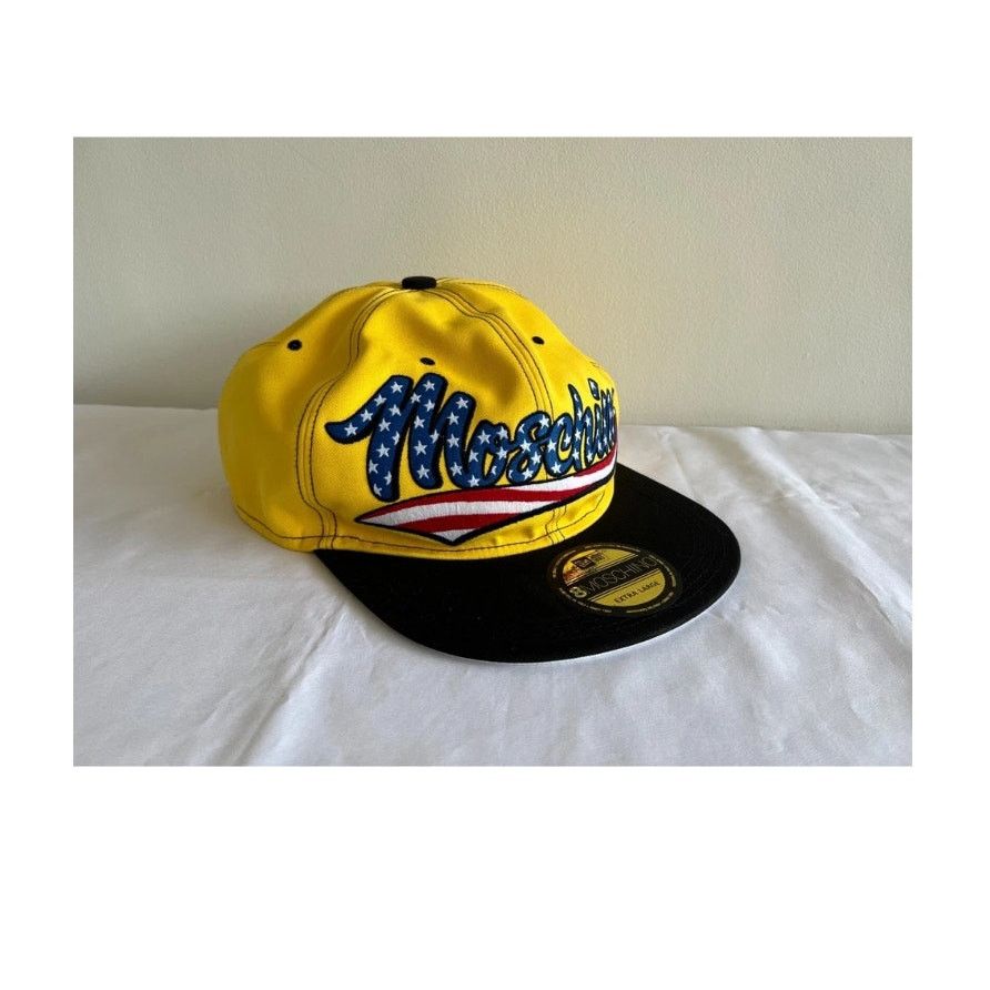 Moschino AW20 MOSCHINO Couture Jeremy Scott GIGANTIC SNAPBACK HAT Size ONE SIZE - 7 Thumbnail