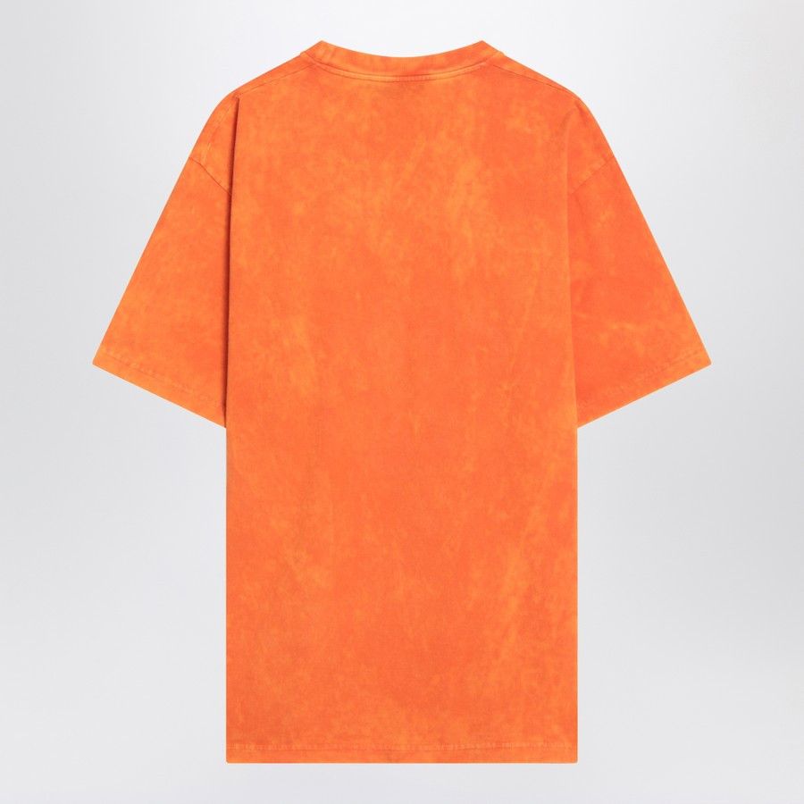 Gucci o1d2blof0325 Logo Cotton T-Shirt in Washed Orange Size US XL / EU 56 / 4 - 2 Thumbnail