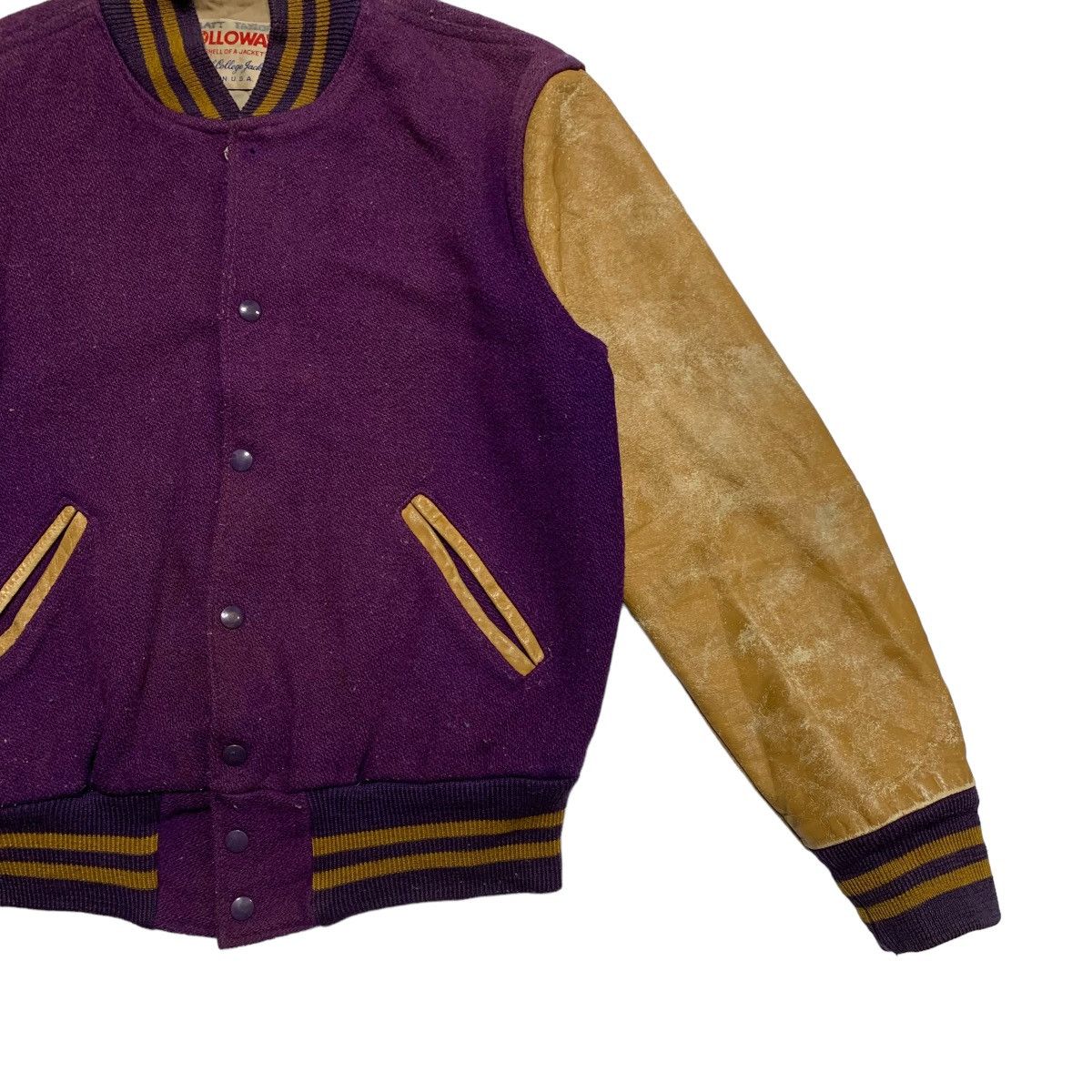 Vintage Vintage Halloway Varsity Jacket Size US M / EU 48-50 / 2 - 3 Thumbnail