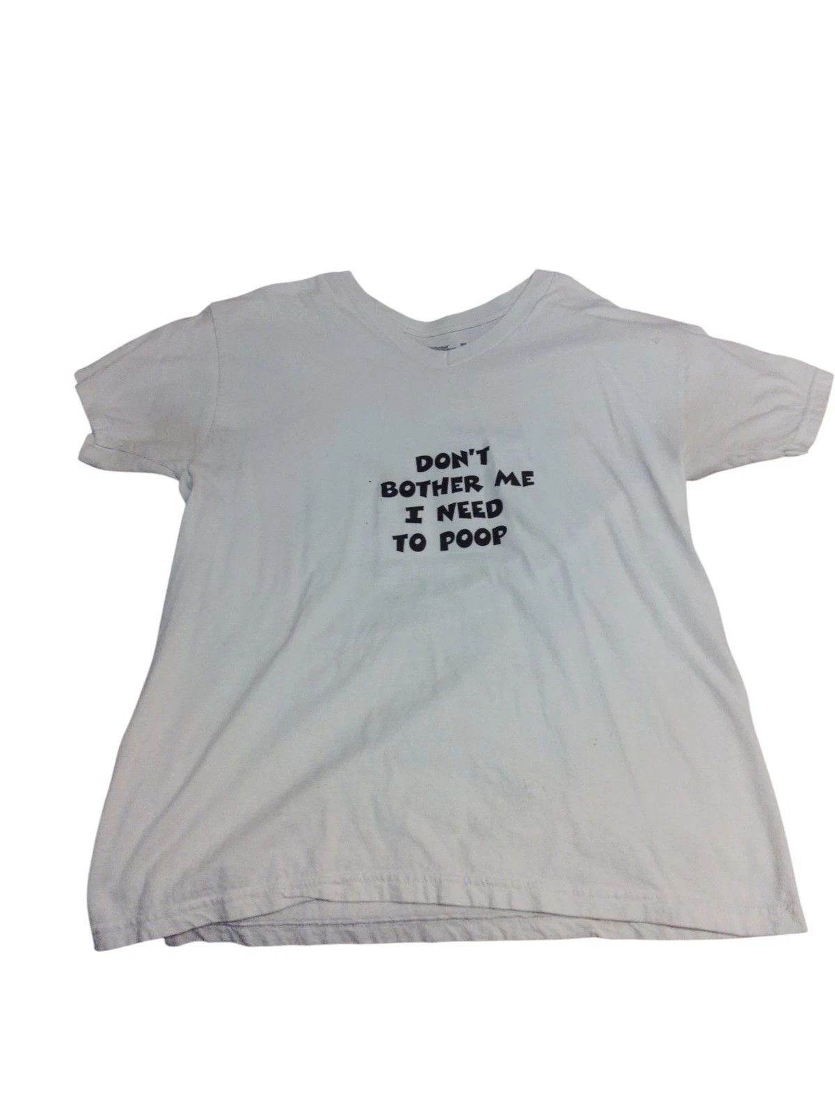 Other Don’t Bother Me I Need To Poop Funny Graphic Medium T-Shirt Size M / US 6-8 / IT 42-44 - 3 Thumbnail