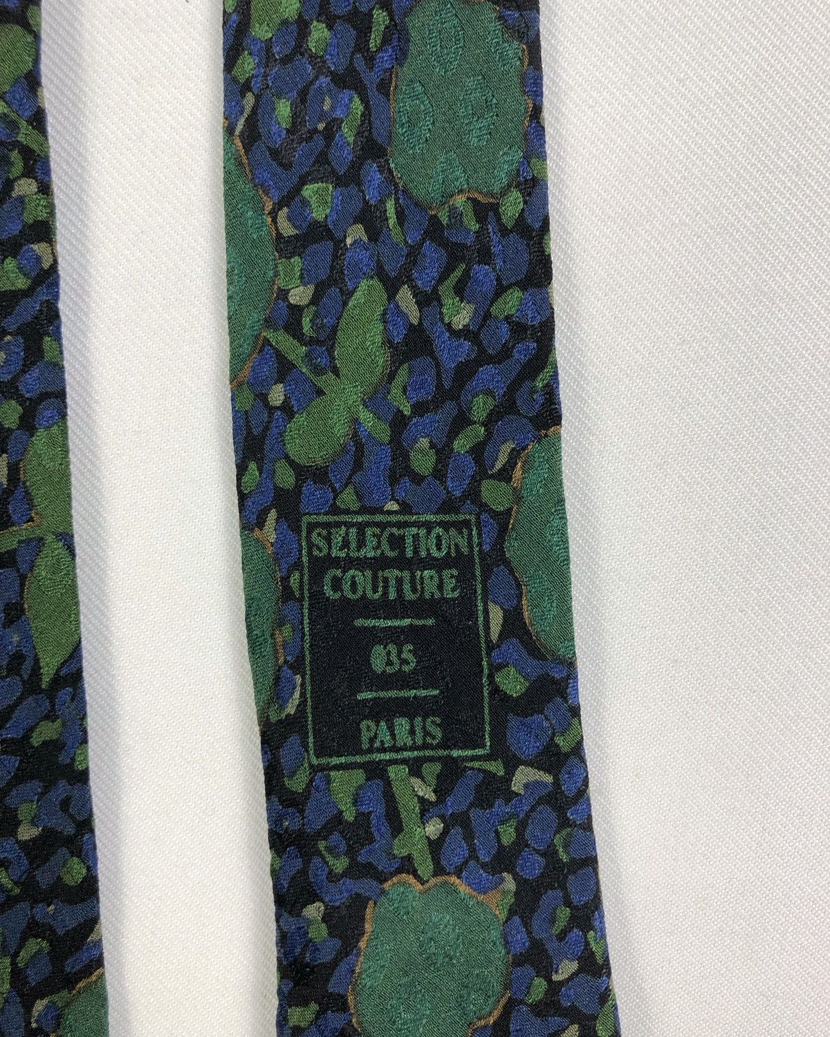 Givenchy Vintage Givenchy Gentleman Floral Silk Tie Made in Italy Size ONE SIZE - 4 Thumbnail