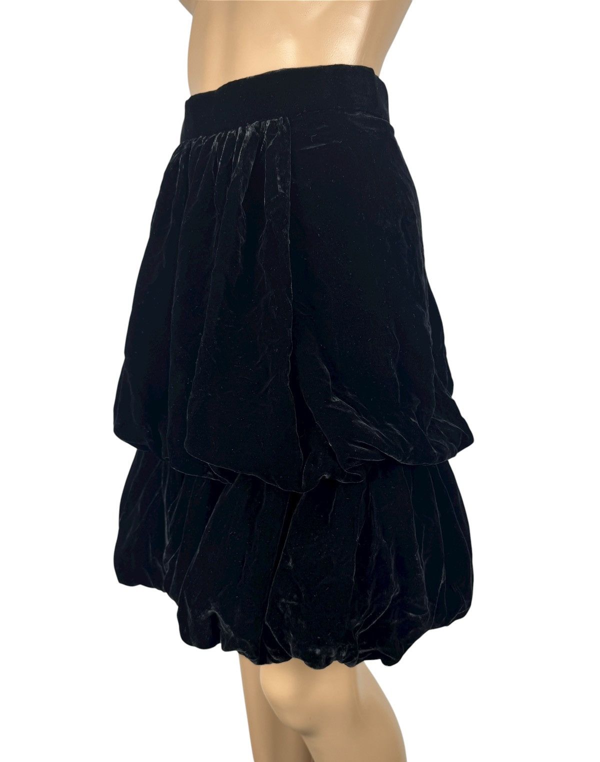 Other Requiem France Velour Voluminous Skirt With Filling FR38 US6 Size 28" / US 6 / IT 42 - 4 Thumbnail