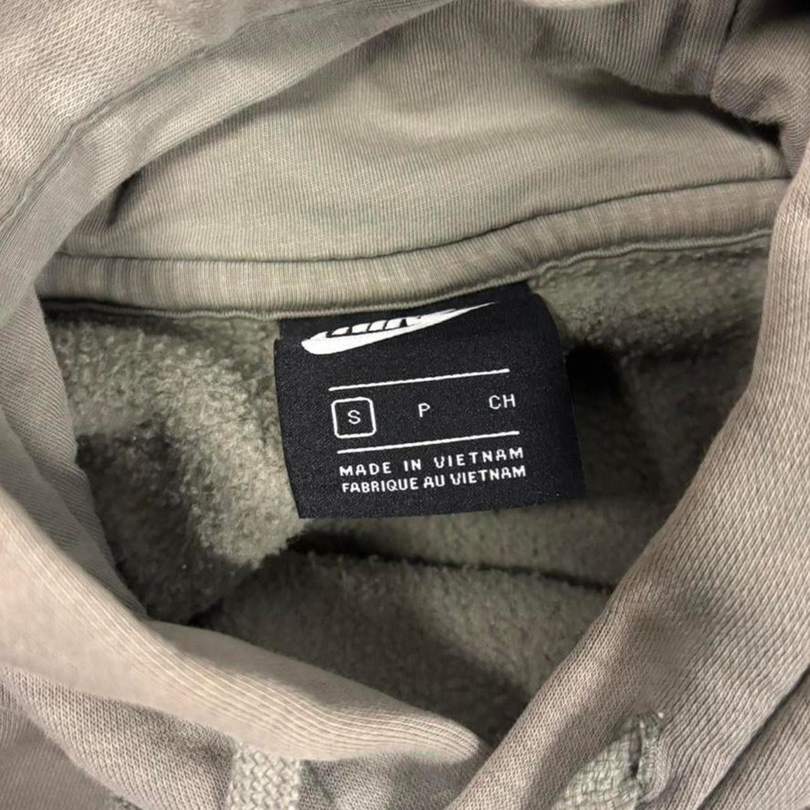 Nike Nike bleached earthtone hoodie bleached hoodie Size US S / EU 44-46 / 1 - 3 Thumbnail