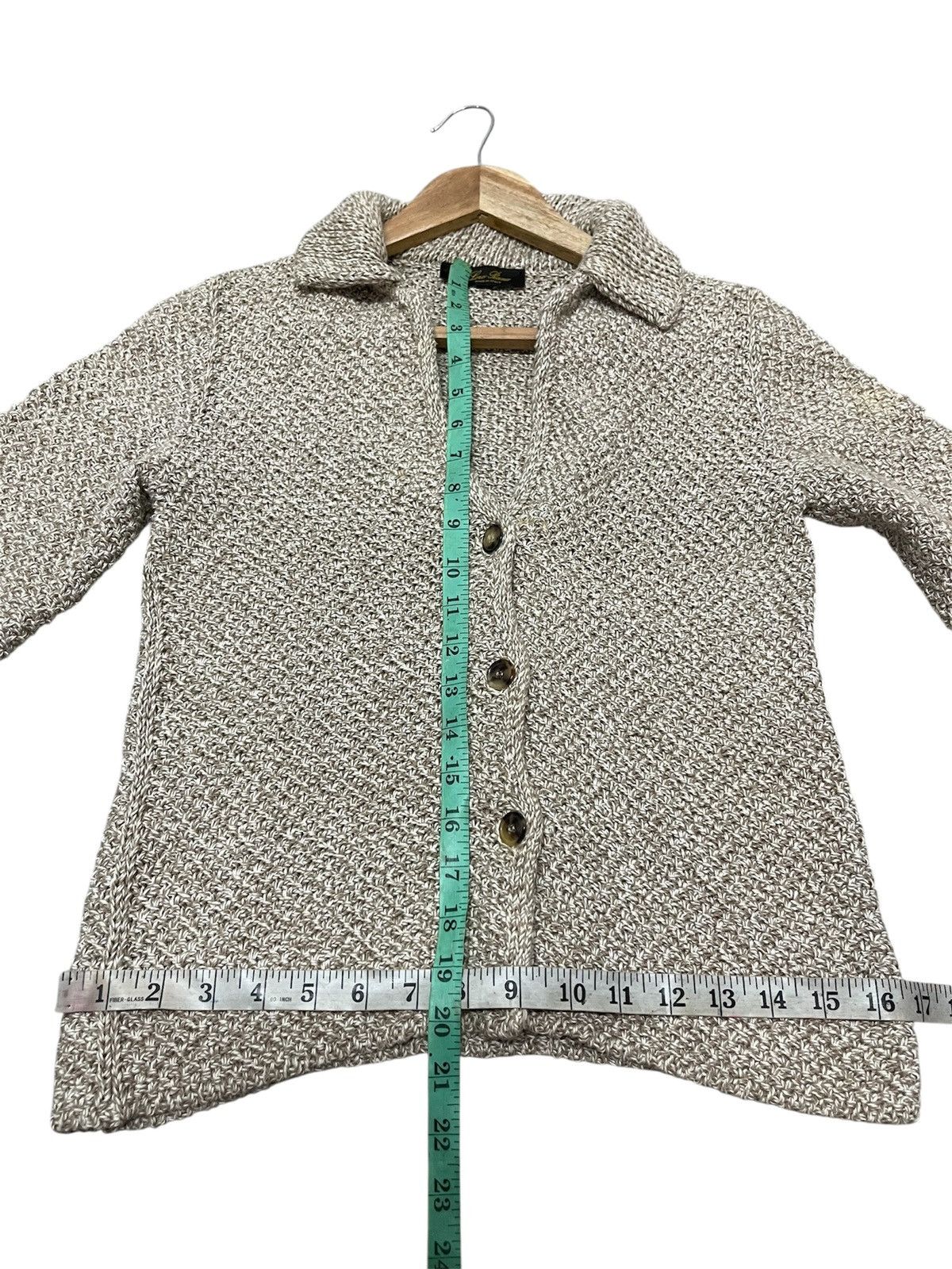 Loro Piana Loro Piana Knitted Pattern Jacket Size S / US 4 / IT 40 - 16 Thumbnail