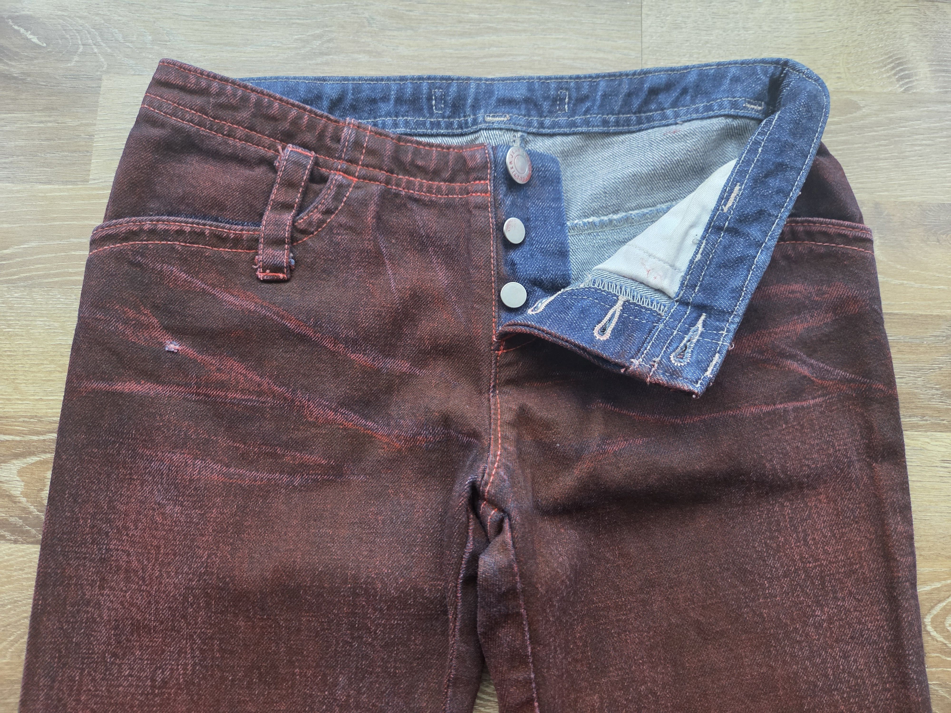 Jean Paul Gaultier Vintage JPG JEAN PAUL GAULTIER Onward Kashiyama Denim Pants Size 29" - 4 Thumbnail