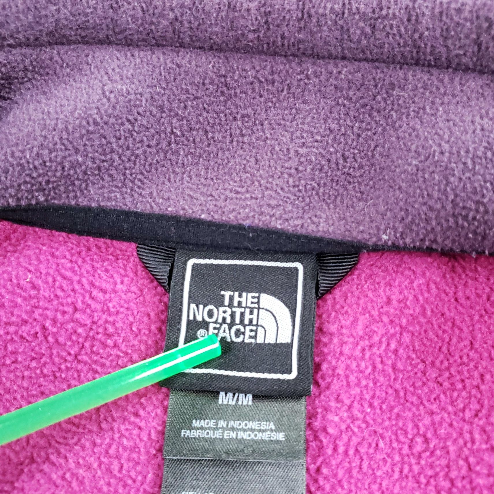 The North Face The North Face Jacket Womens Medium Pink Purple Fleece Full Zip Hiking Outdoors Size M / US 6-8 / IT 42-44 - 5 Thumbnail
