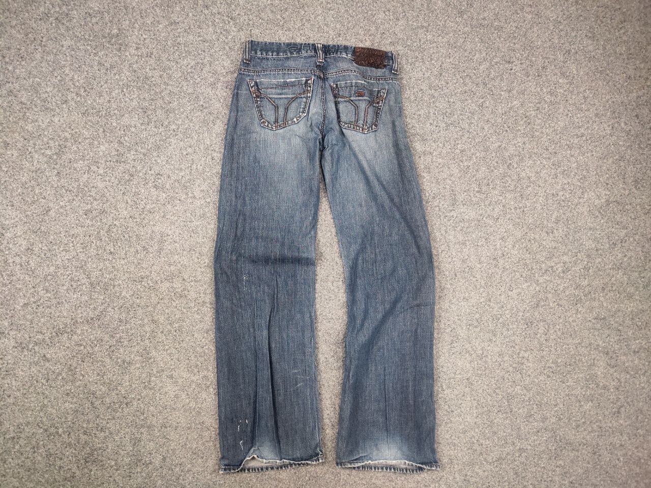 Miss Sixty Vintage Y2k Style Miss Sixty Faded Denim Jeans Tapered Fit Size 28" / US 6 / IT 42 - 9 Thumbnail