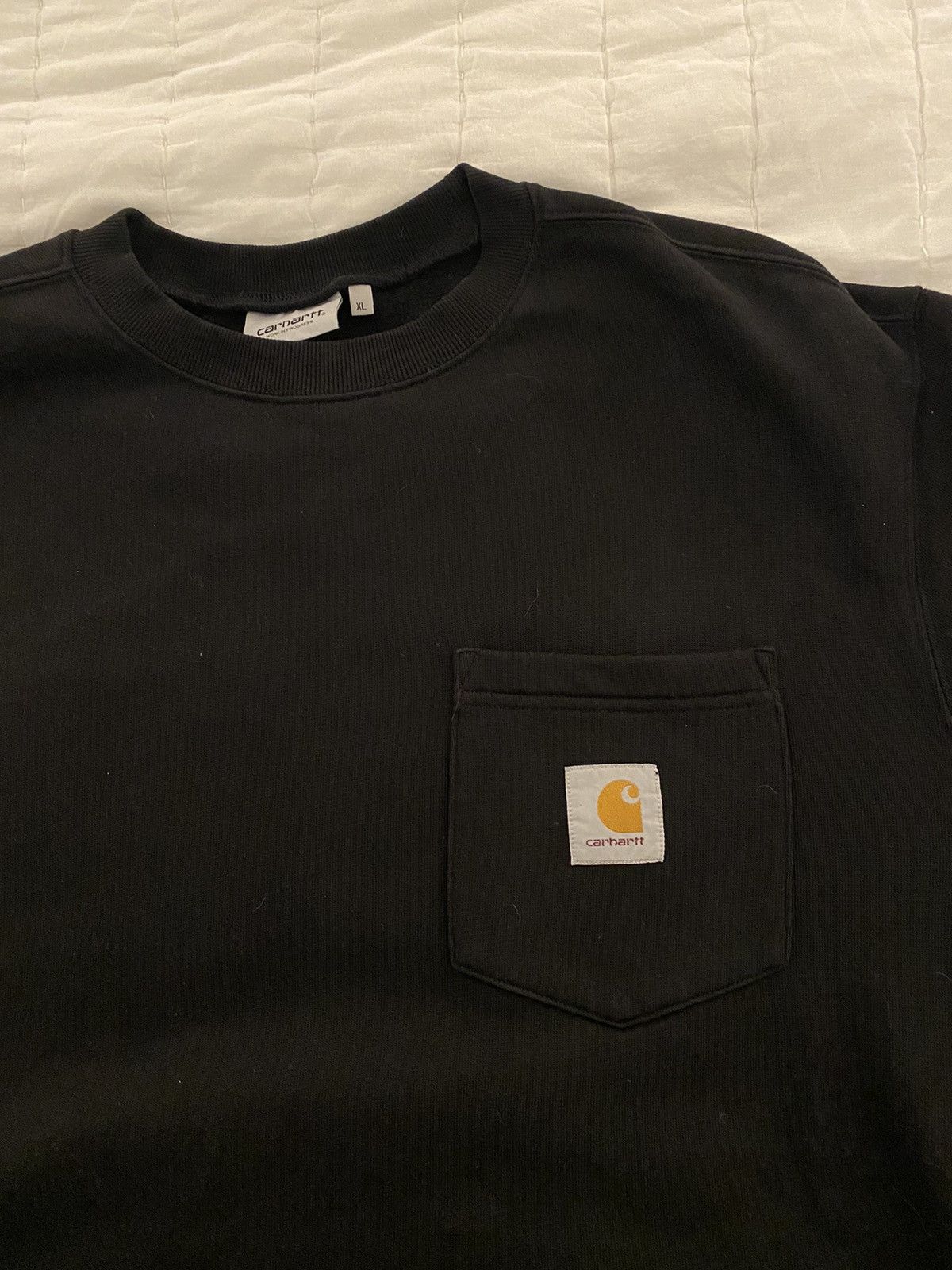 Carhartt Wip Carhartt WIP Pocket Sweatshirt XL Black Size US XL / EU 56 / 4 - 5 Thumbnail