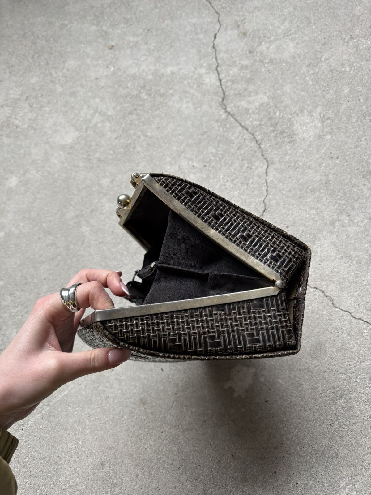 Versace G. Versace Italy Rare Vintage Small Handbag Clutch Purse Size ONE SIZE - 9 Thumbnail