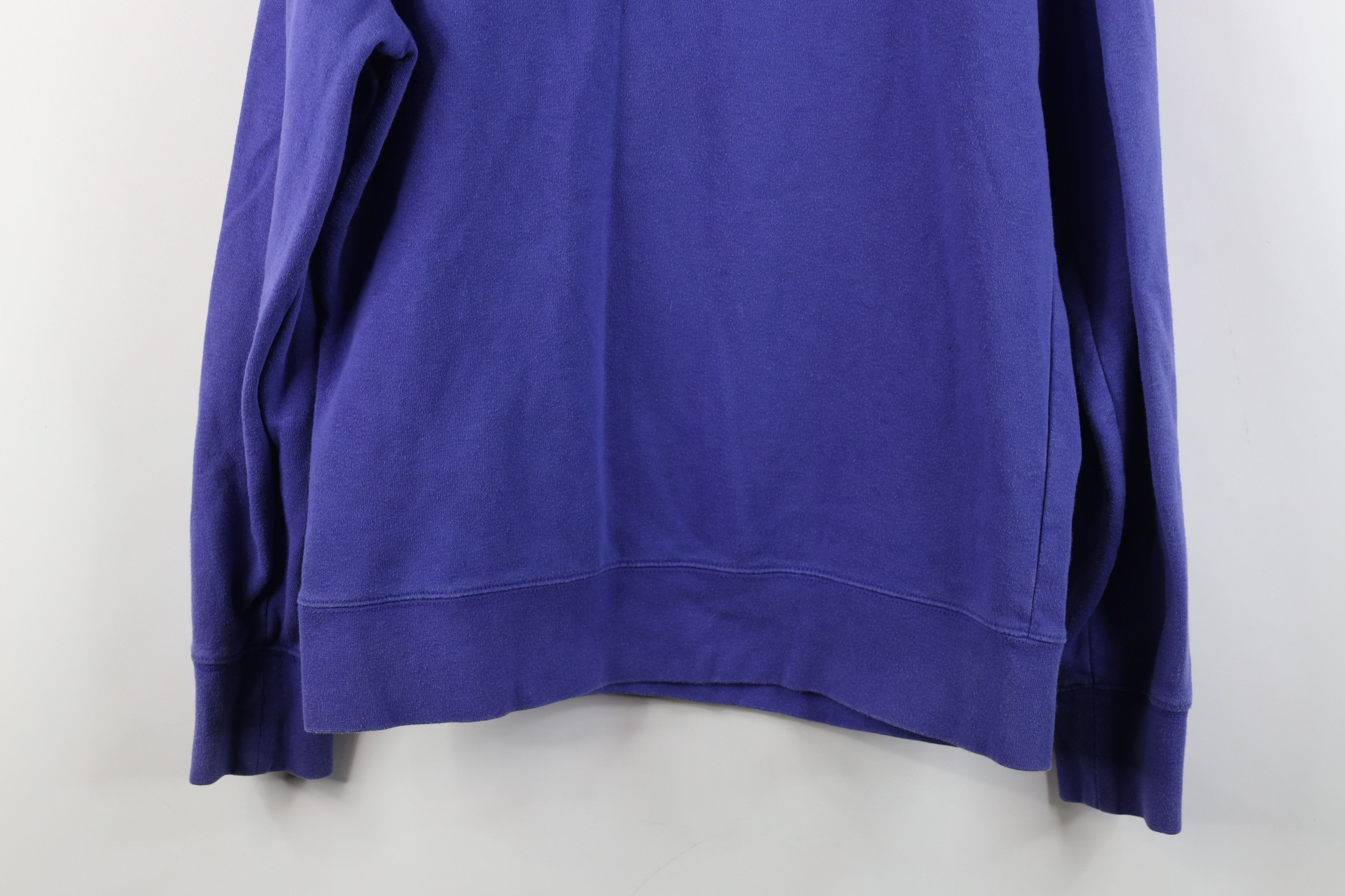 The North Face Vintage The North Face Spell Out Big Logo Hoodie Purple Size US M / EU 48-50 / 2 - 13 Thumbnail