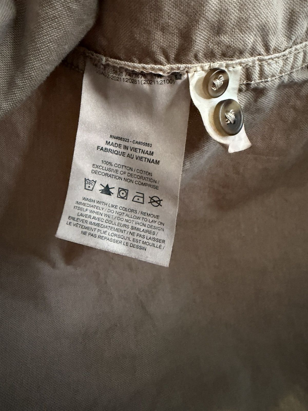 Nike Nike Life Mens Button Up Size US L / EU 52-54 / 3 - 4 Thumbnail