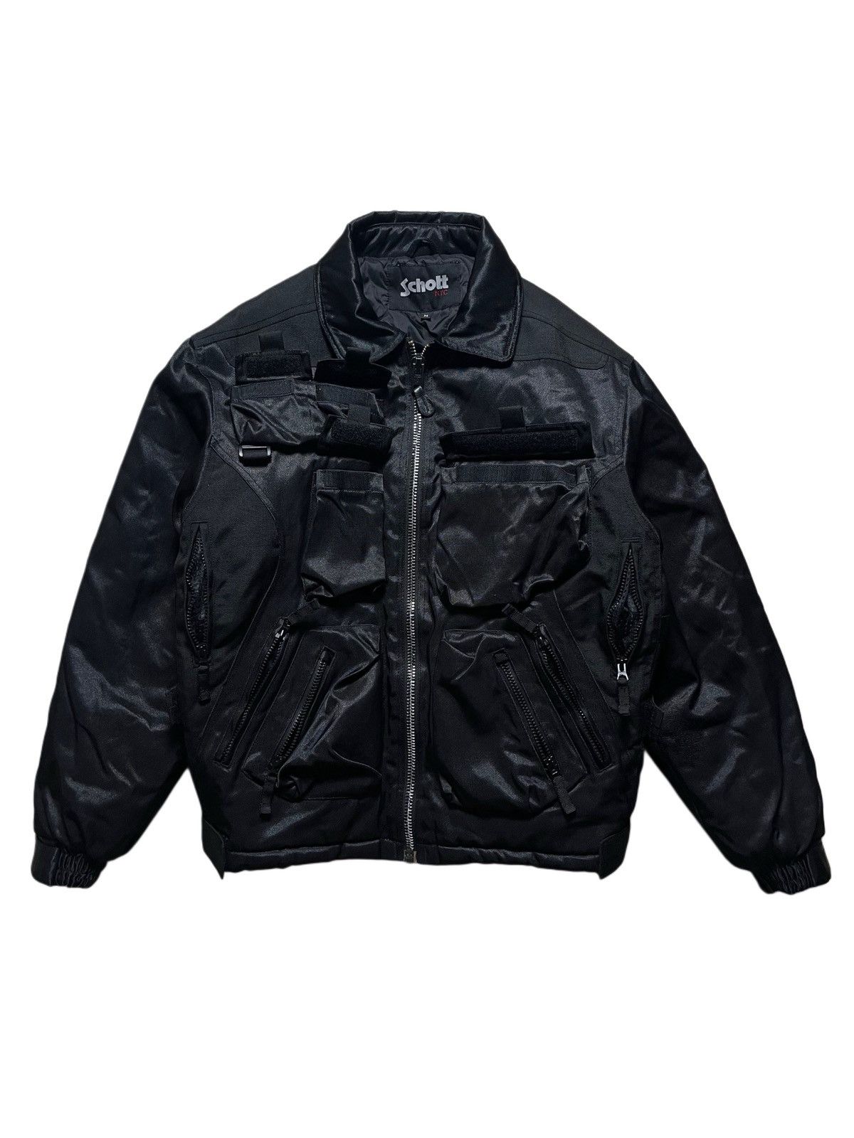 Schott FW03’ Schott “Weapon Jacket” - Multi pocket military jacket Size US M / EU 48-50 / 2 - 2 Thumbnail