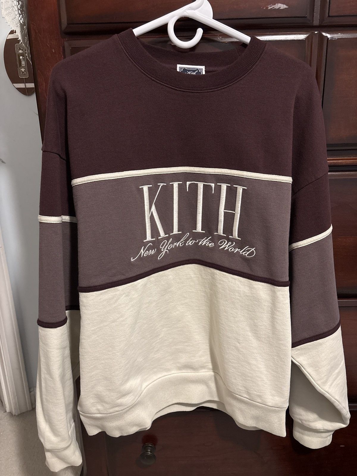 KITH outlets CARLISLE MOCKNECK SWEATSHIRT - SMALL