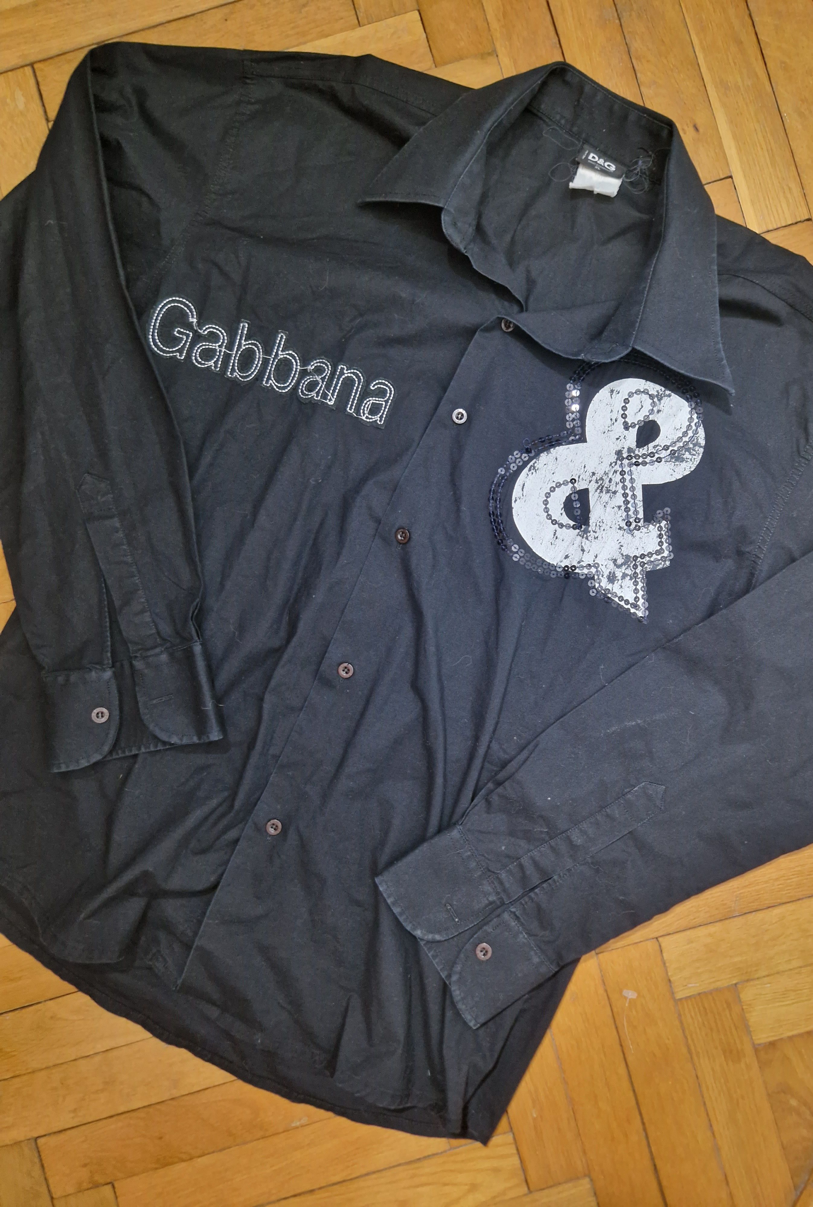 Dolce & Gabbana Dolce&Gabbana D&G black shirt Size US L / EU 52-54 / 3 - 2 Thumbnail
