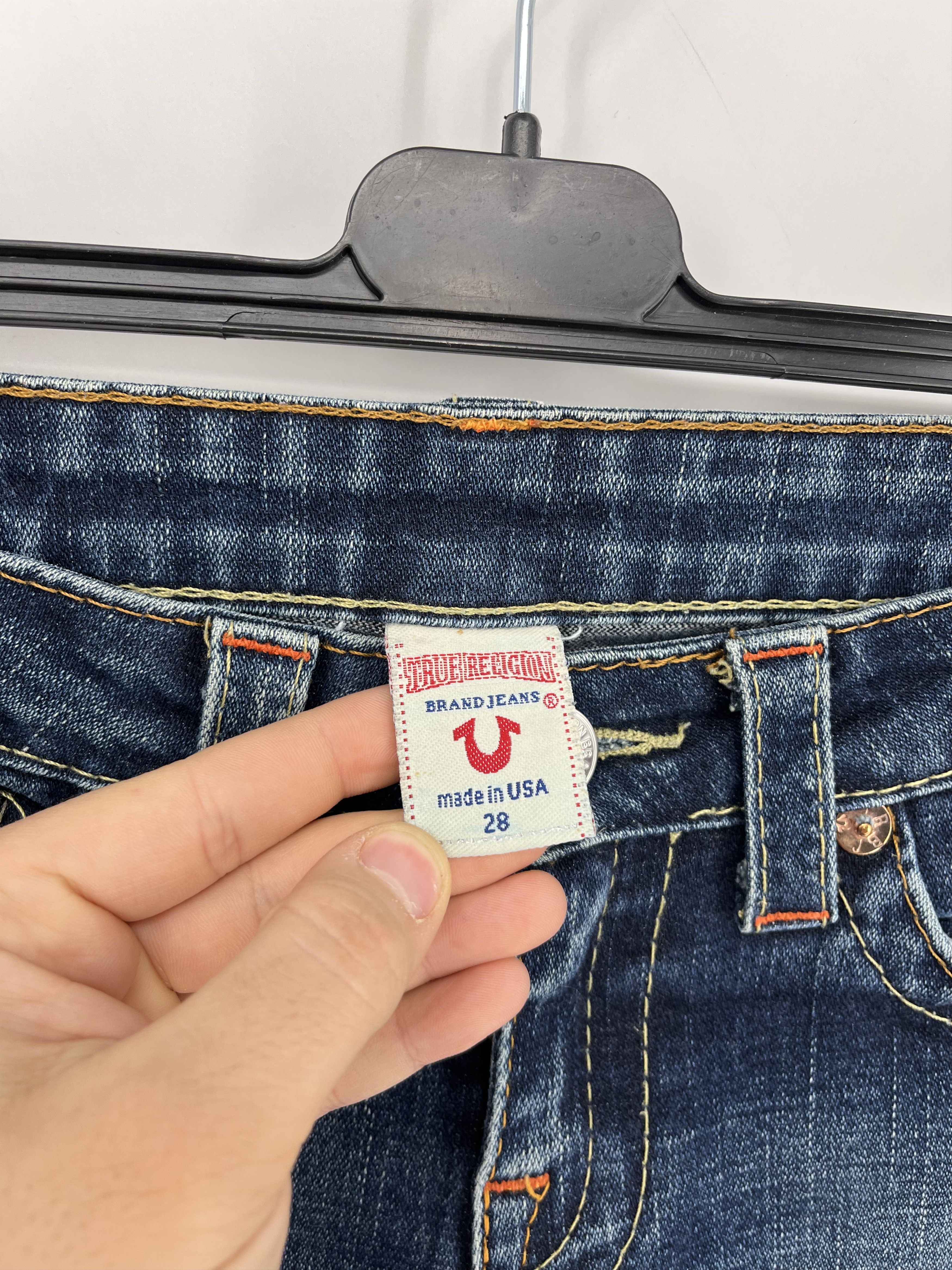 Japanese Brand Vintage y2k True Religion Denim Jeans Pants Japanese Brand Size US 28 / EU 44 - 8 Thumbnail