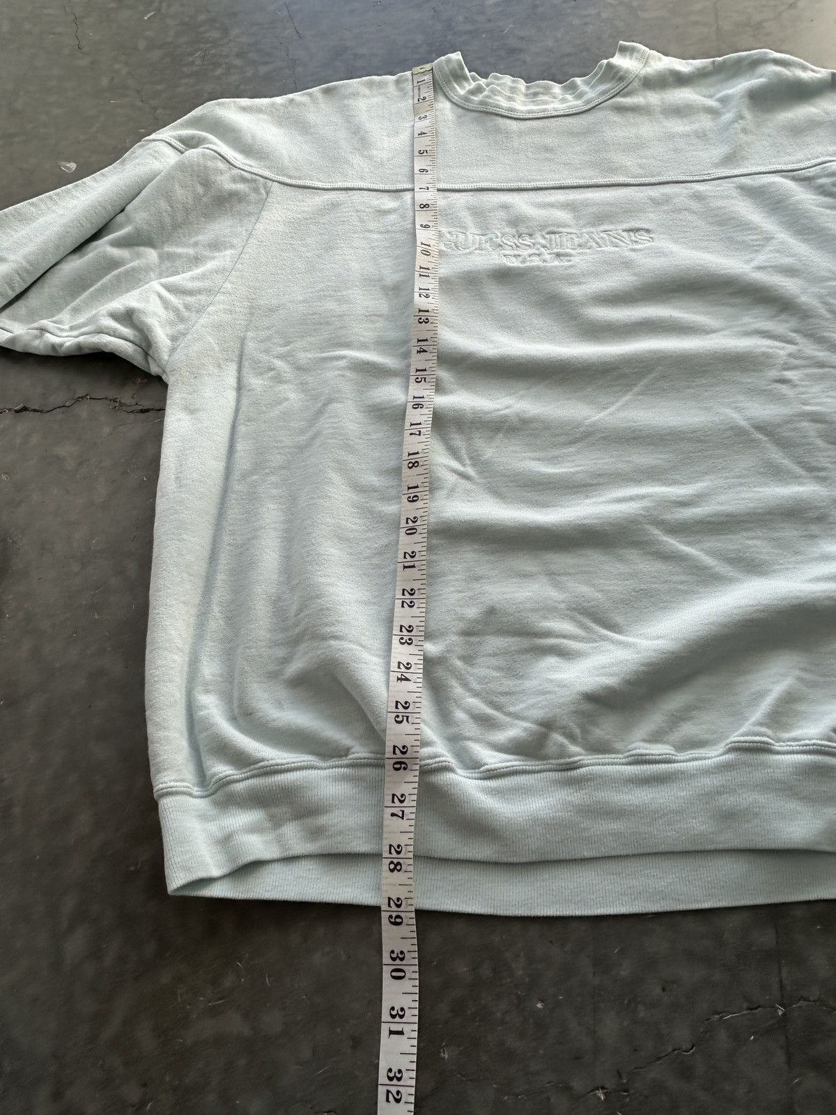 Guess Vintage 90s Guess Jeans Embroidered Crewneck Sweatshirt Size US XL / EU 56 / 4 - 8 Thumbnail