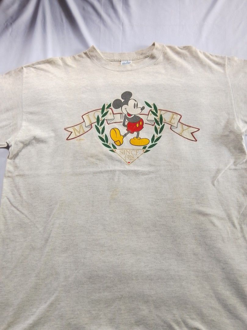 Mickey Mouse Vintage 90s Mickey Mouse Velva Sheen Tee Size US XL / EU 56 / 4 - 2 Thumbnail