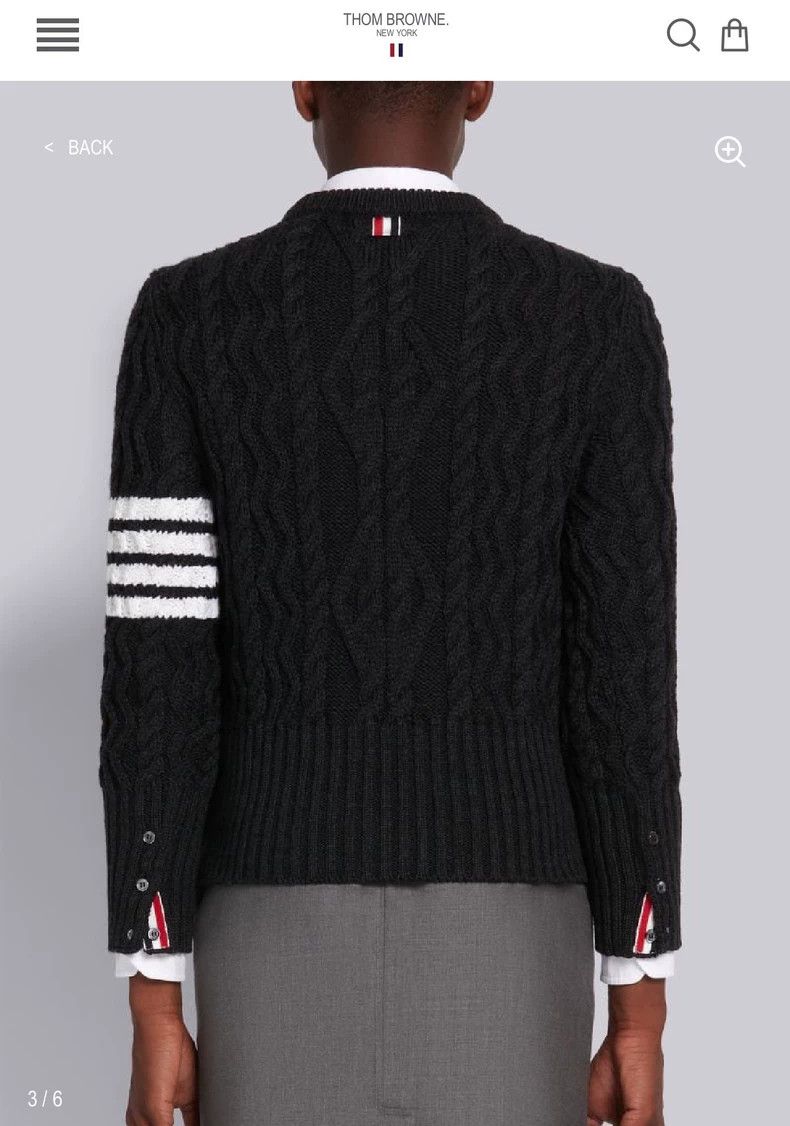 Thom Browne THOM BROWNE Wool RUBBER PULLOVER 2502-Nextarrow Size US M / EU 48-50 / 2 - 9 Thumbnail