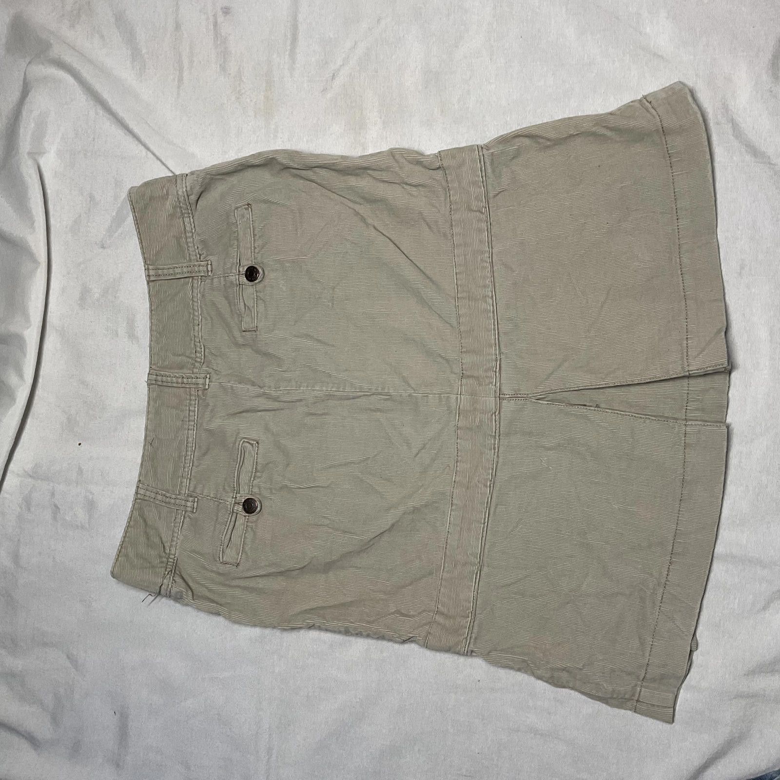 Other vintage tan american eagle outfitters midi skirt Size 30" / US 8 / IT 44 - 2 Thumbnail