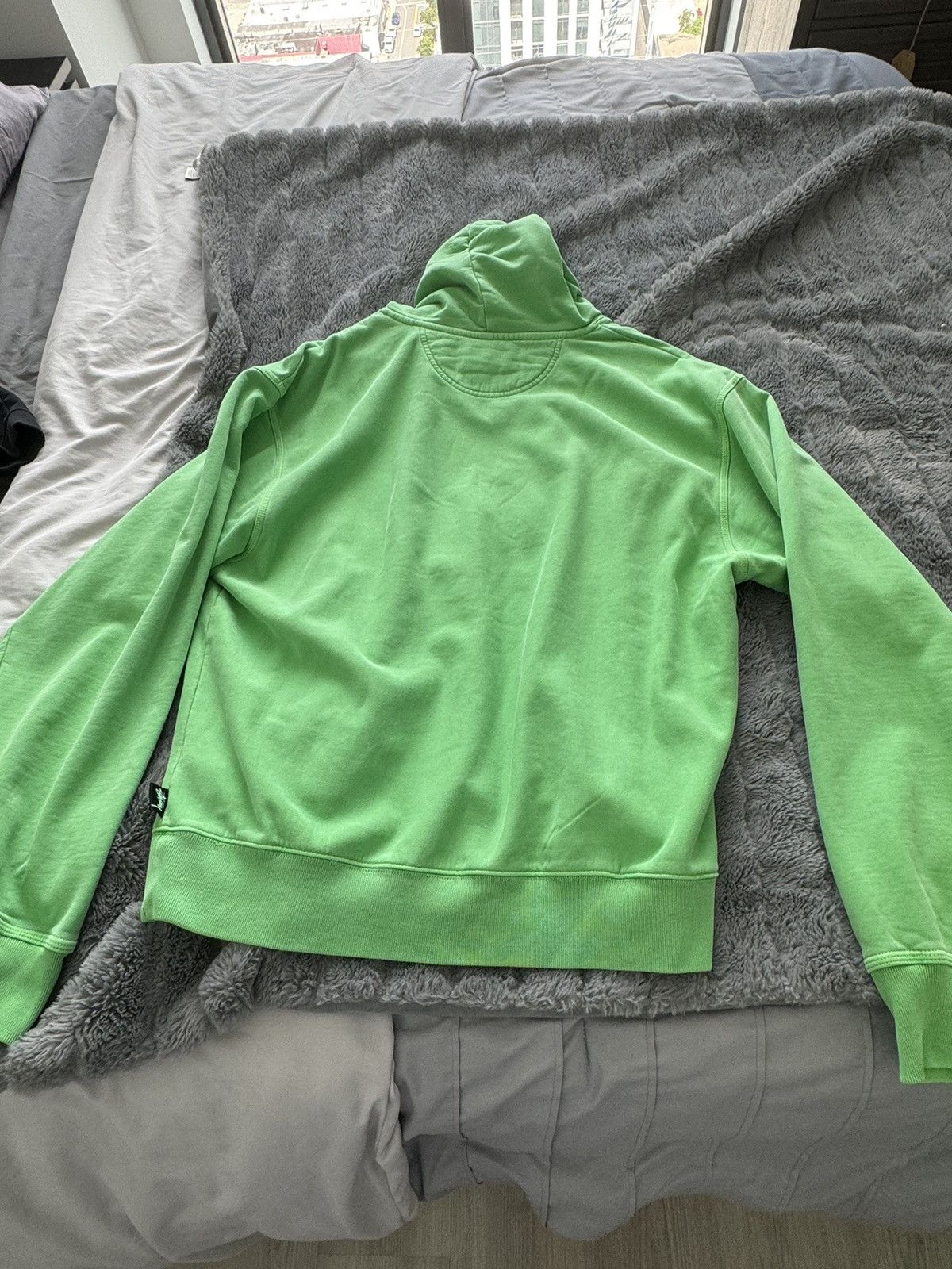 Stussy GREEN STUSSY HOODIE Size US XL / EU 56 / 4 - 2 Thumbnail