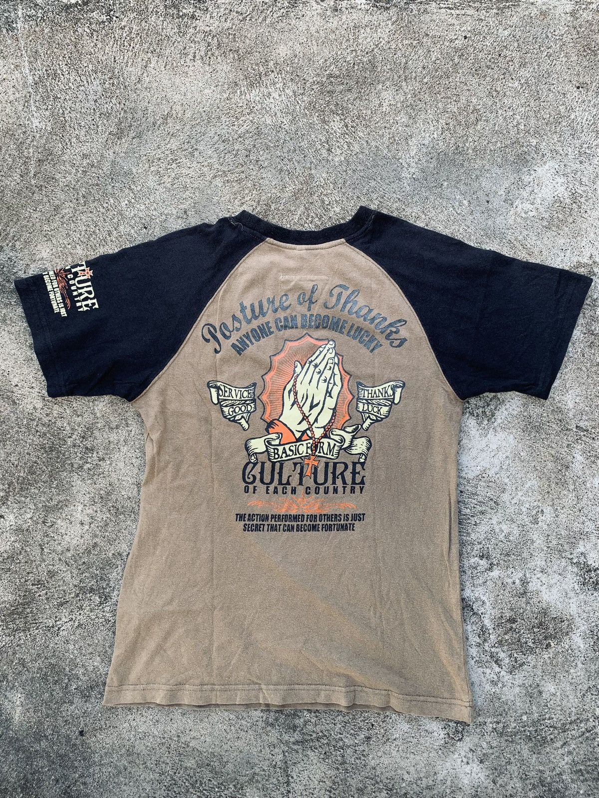 Beauty Beast × If Six Was Nine × Japanese Brand TEE SHIRT POSITIVE OF THANKS🙏🏻 Size US M / EU 48-50 / 2 - 8 Thumbnail