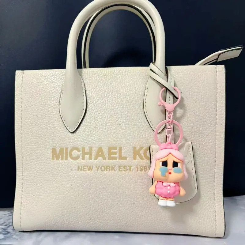 Japanese Brand POP MART Crybaby Crying Again Series Figures Keychain - Pink Size ONE SIZE - 2 Thumbnail